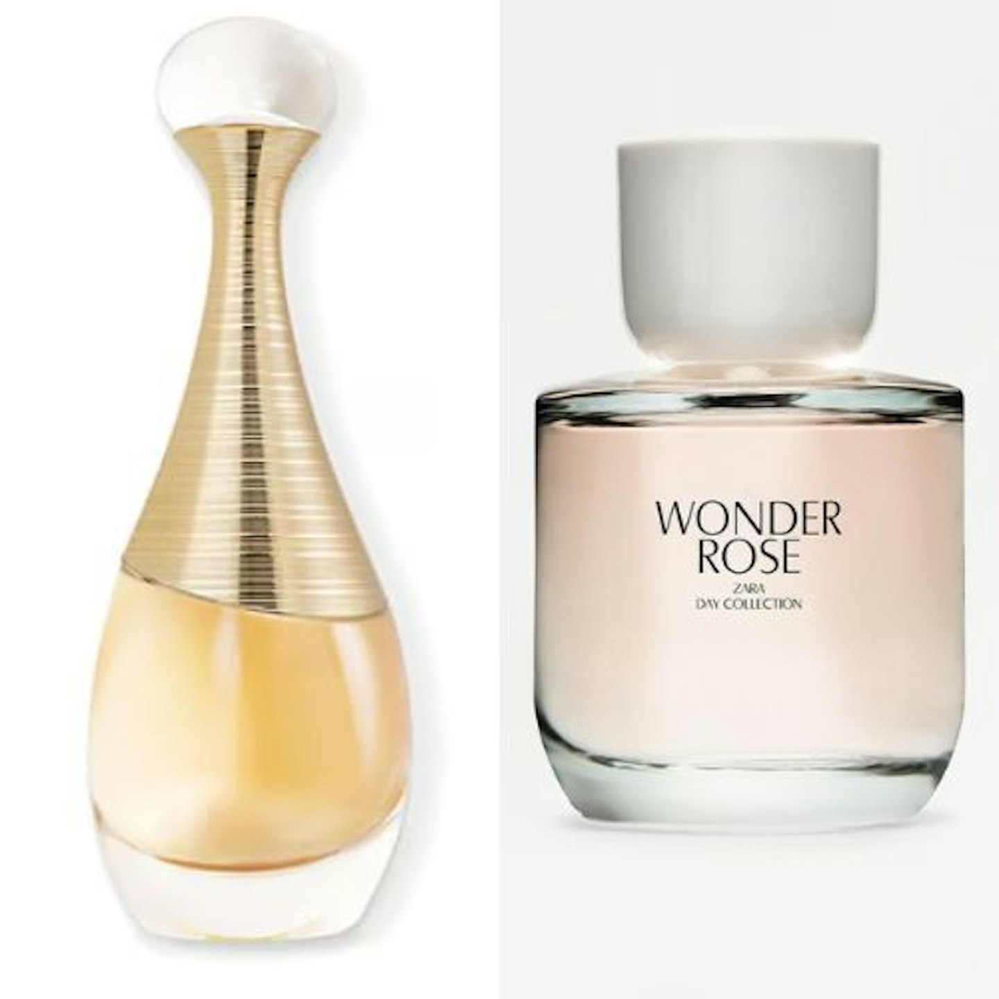 Zara Wonder Rose | Dior J'adore 
