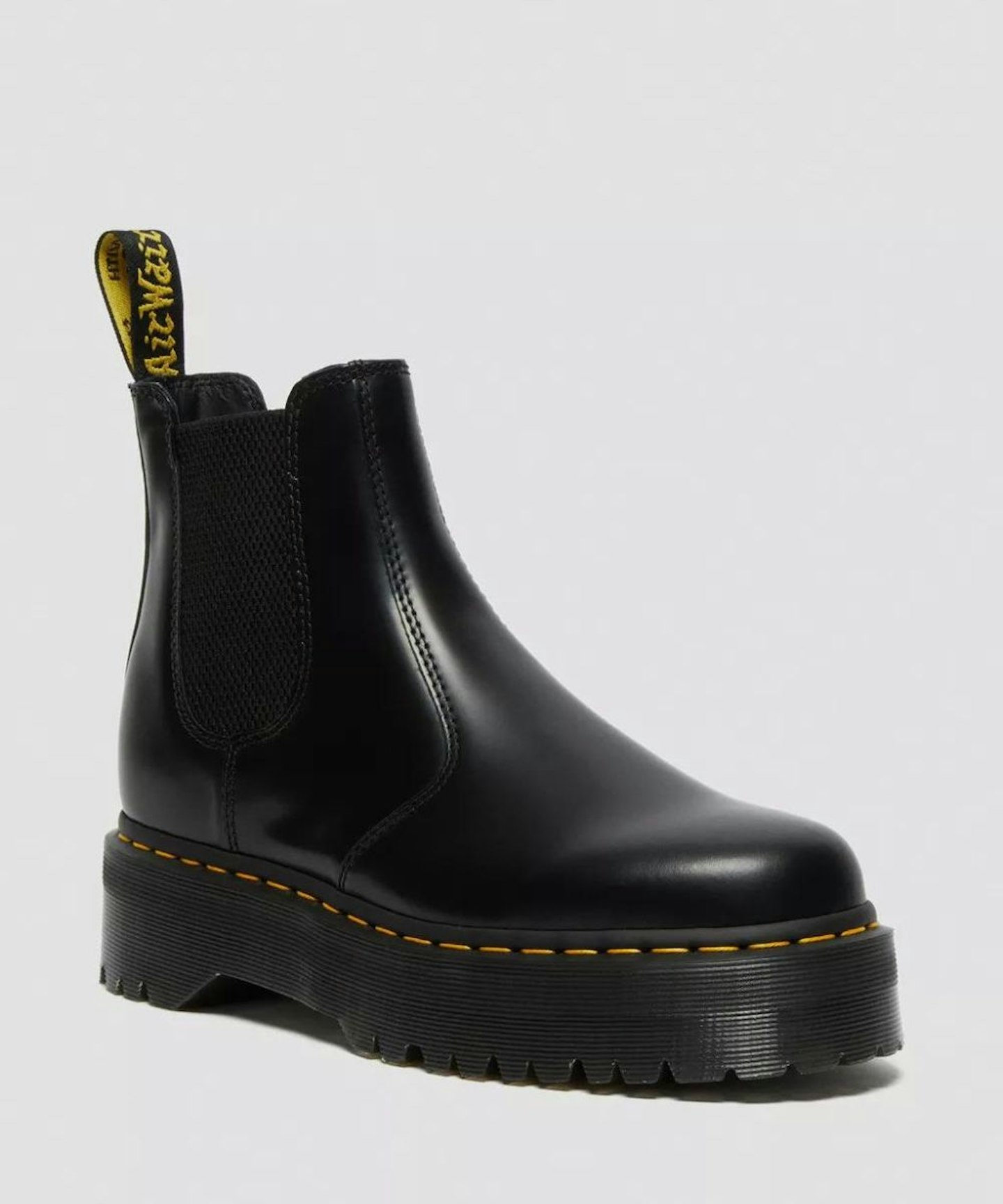 2976 Quad Smooth Leather Platform Chelsea Boots, Dr Martens