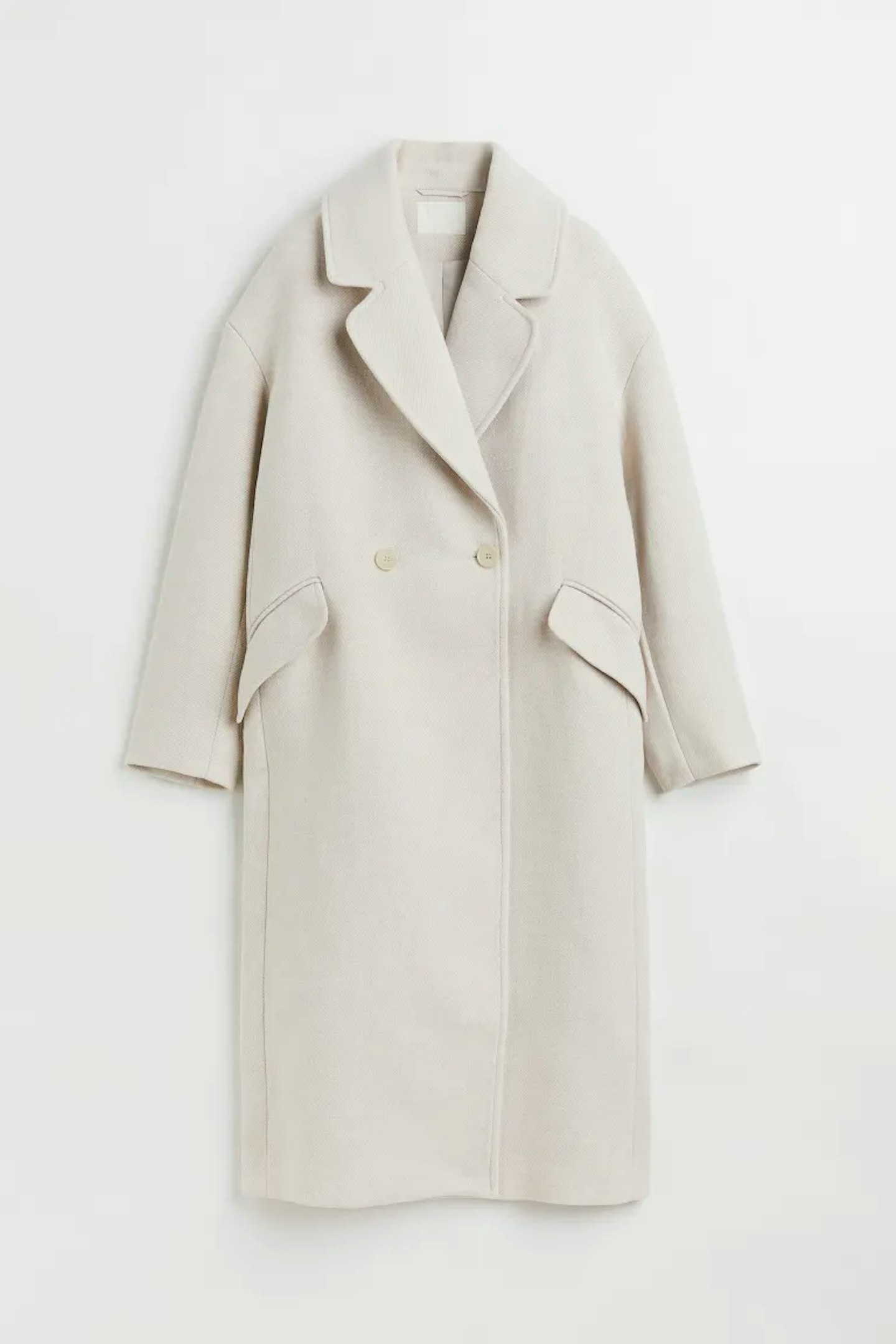 H+M, Light Beige Coat