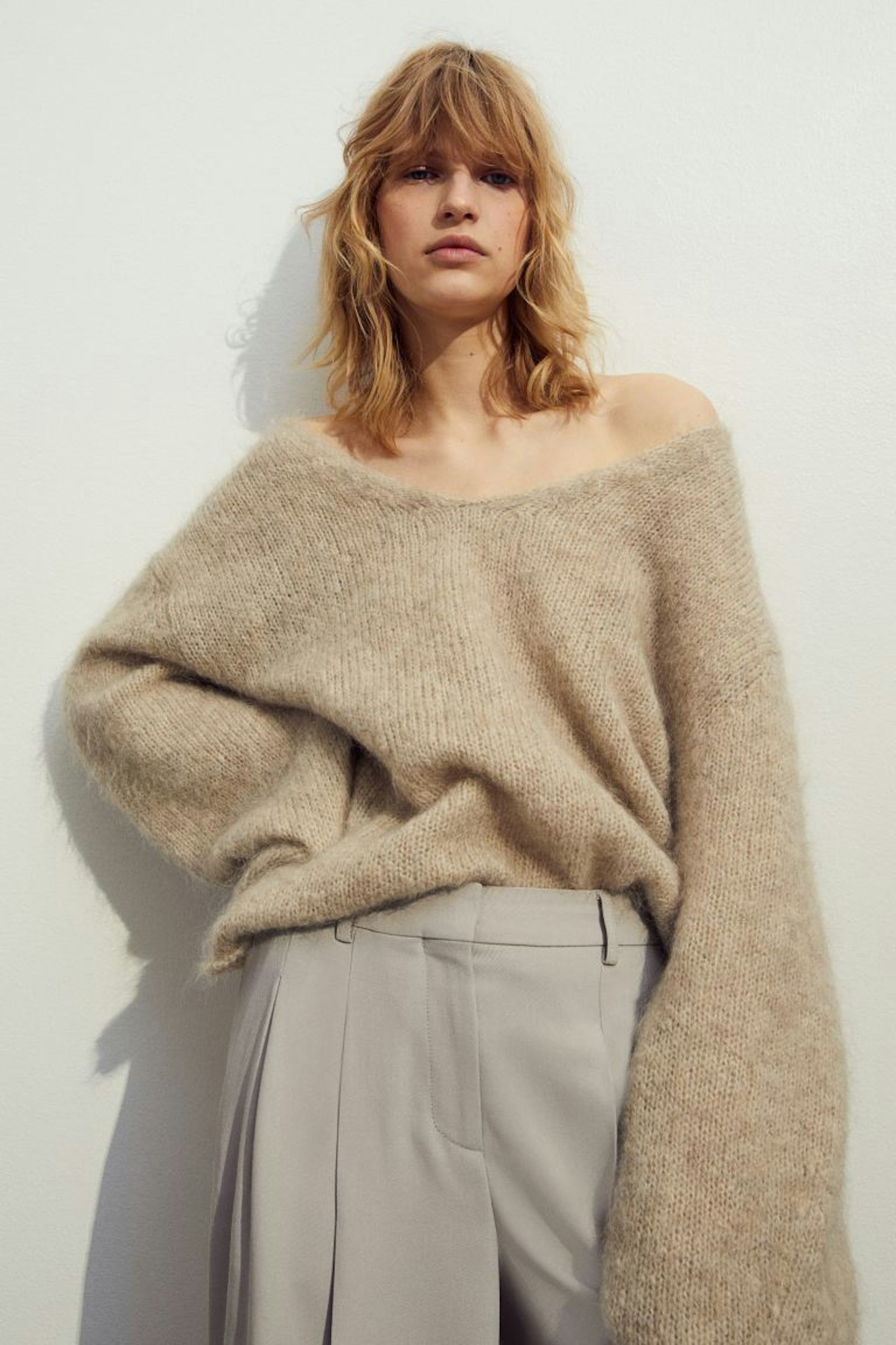 H&M, Oversized Mohair-Blend Jumper