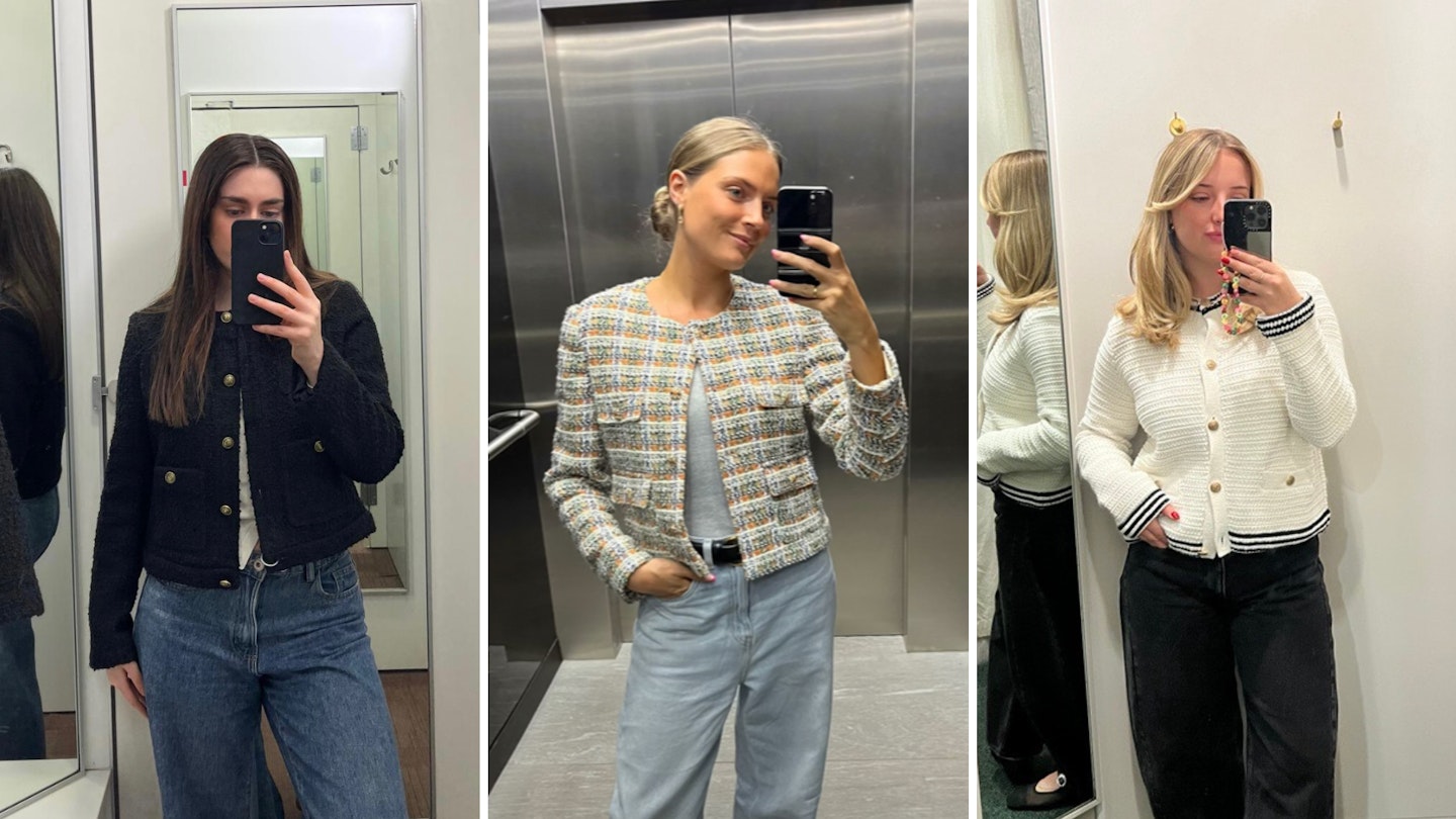 Chanel inspired jackets for sale deals
