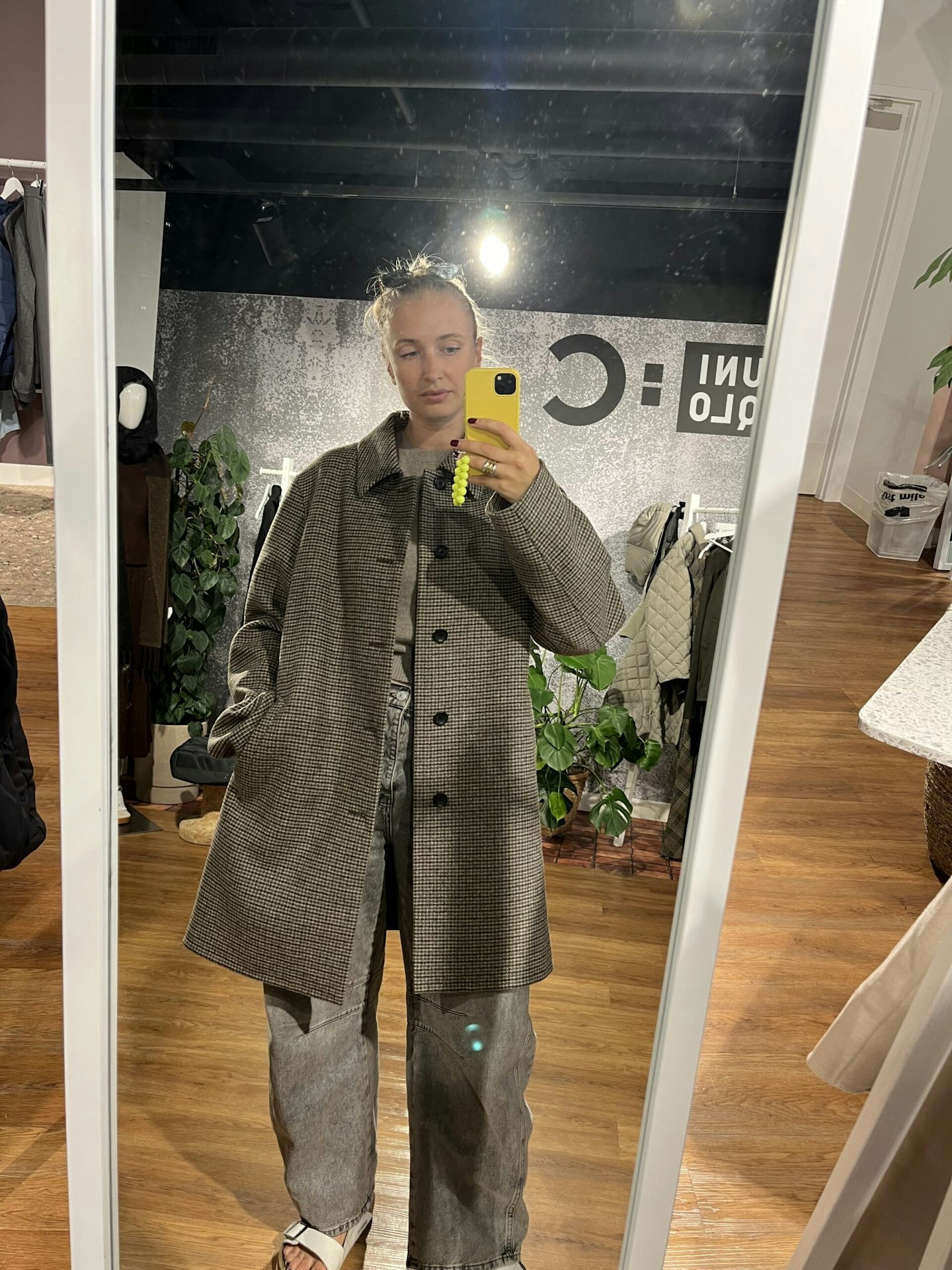 Uniqlo:C Men's Wool Blend Coat