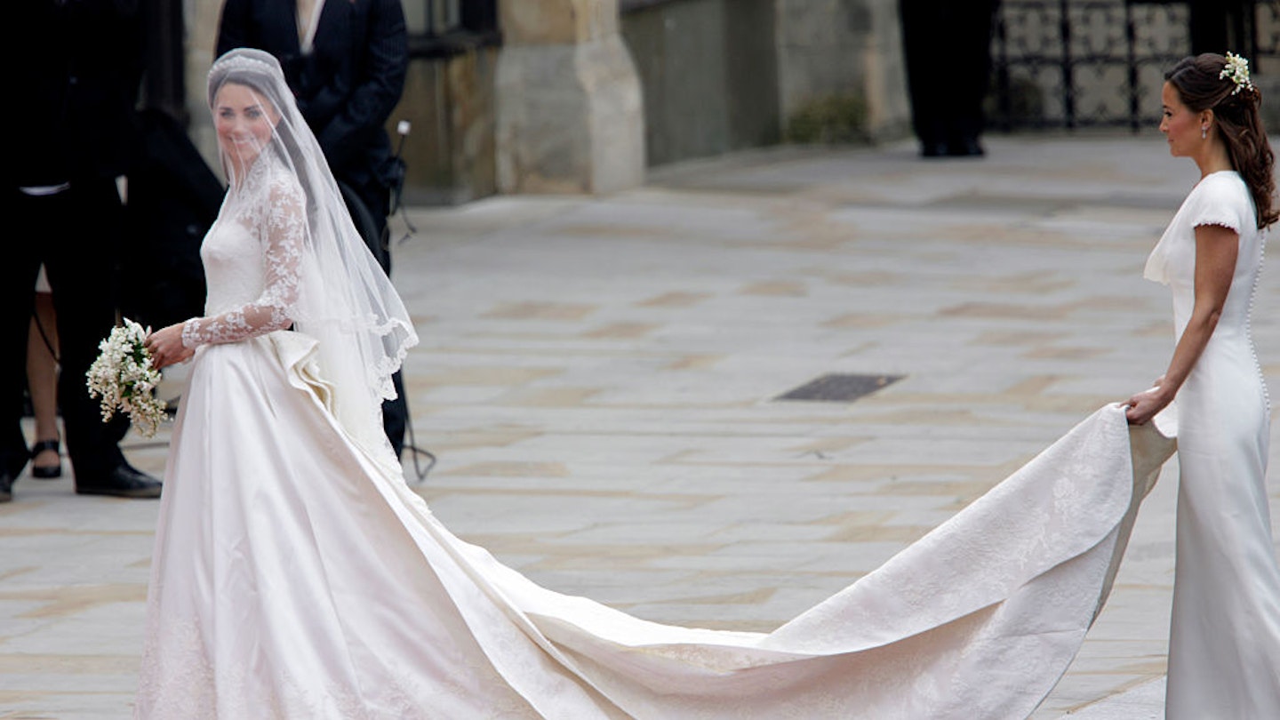 Kate Middleton Alexander McQueen wedding dress