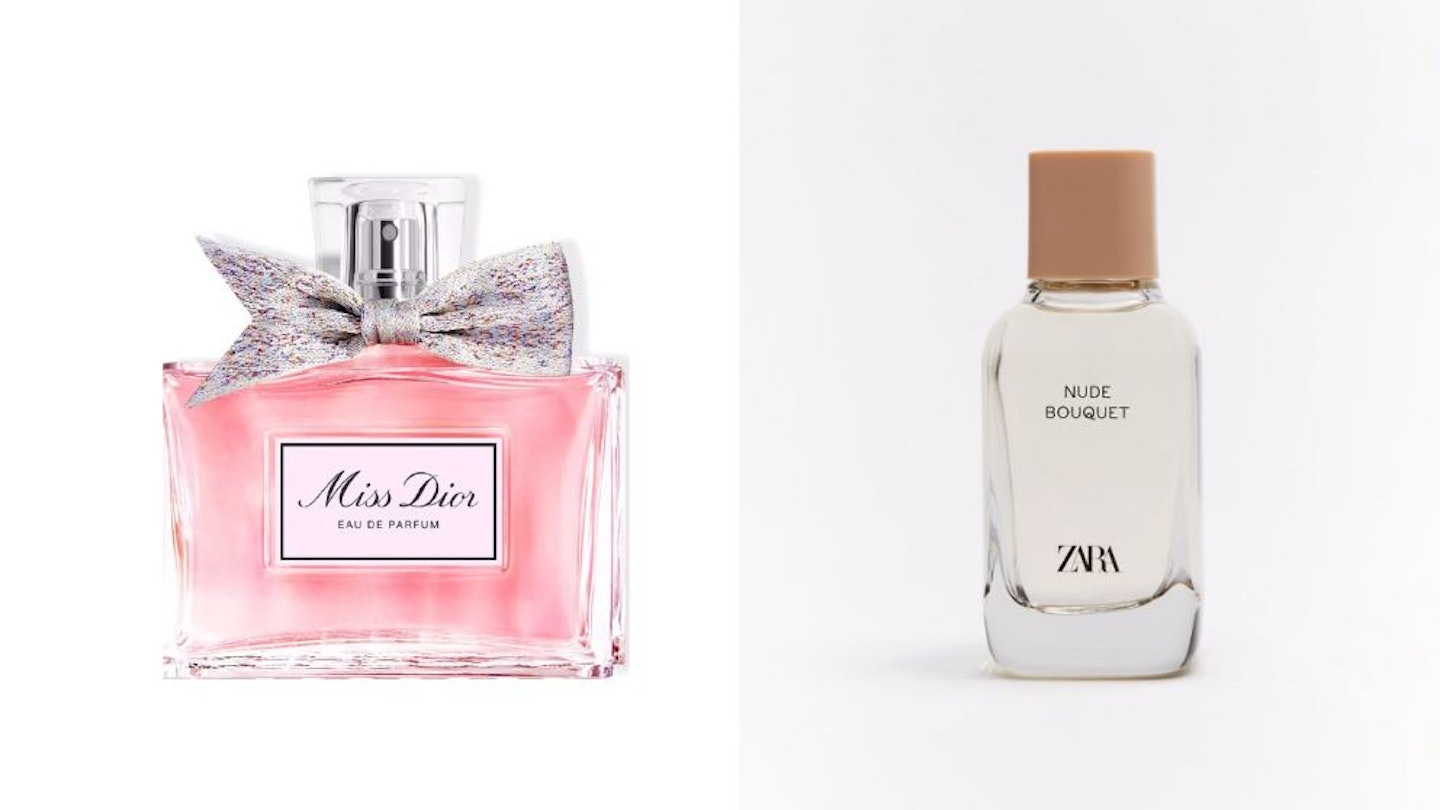 5 Zara perfume dupes that smell *just* like these luxury  fragrances—including a reliable Baccarat Rouge copy