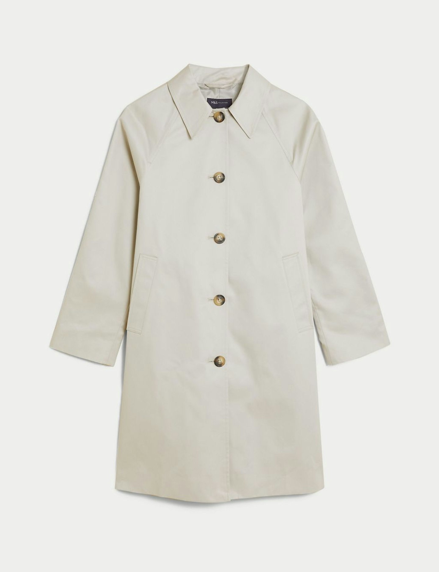 Marks And Spencer, Cotton Rich Stormwear Car Coat