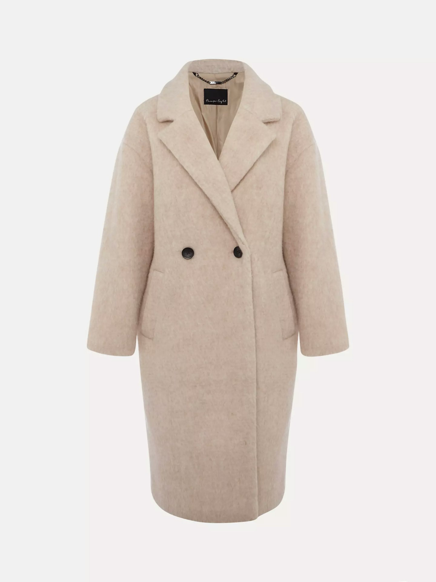 Phase Eight, Quinn Crinkle Textured Cocoon Coat