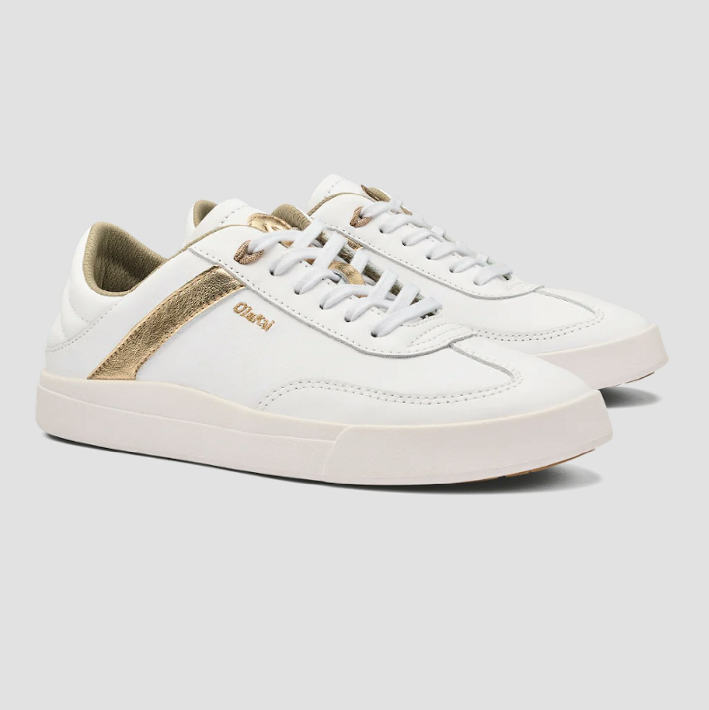 OluKai Hā‘upu Women's Leather Sneakers
