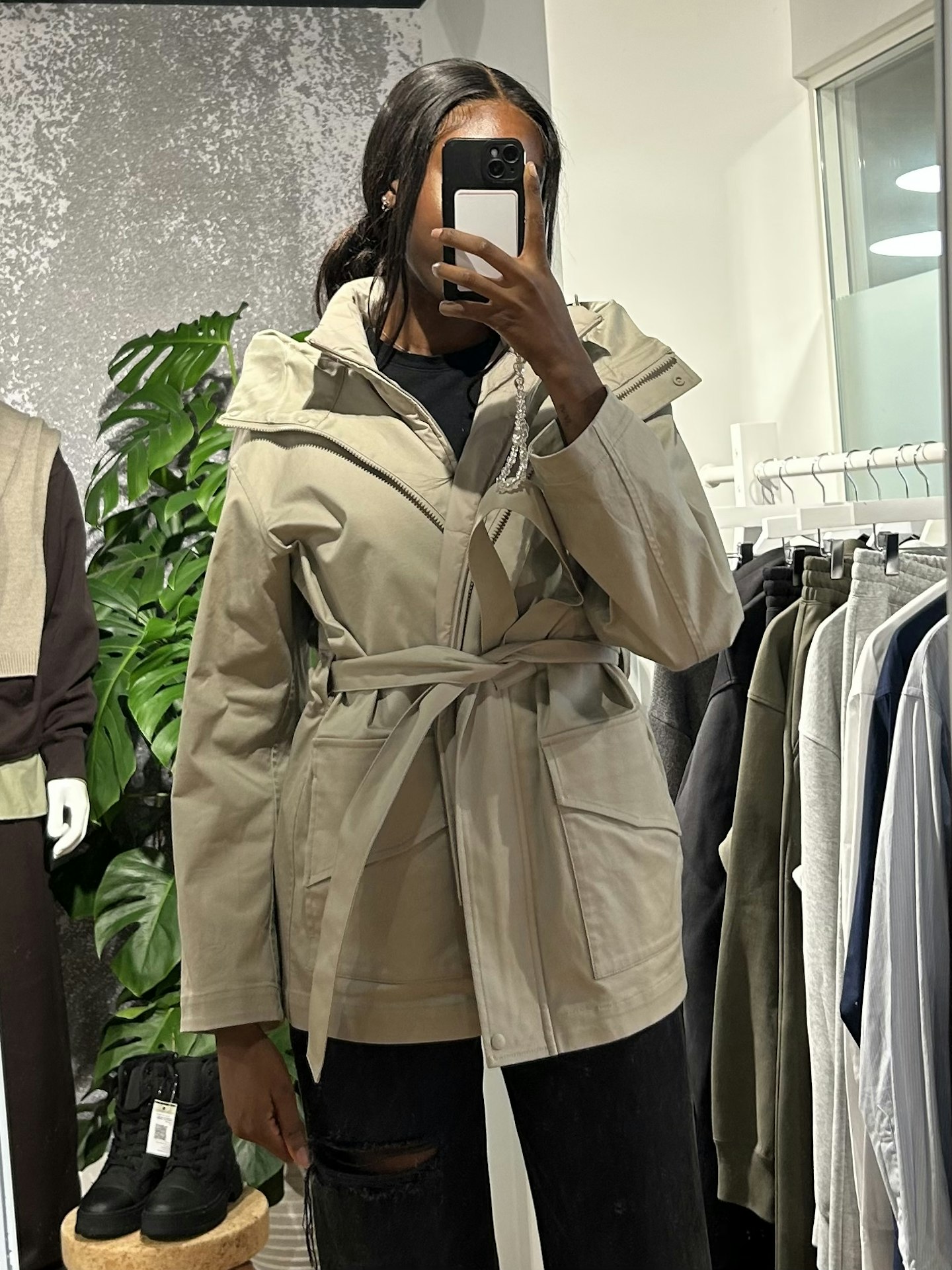 Uniqlo:C Cotton Oversized Half Coat