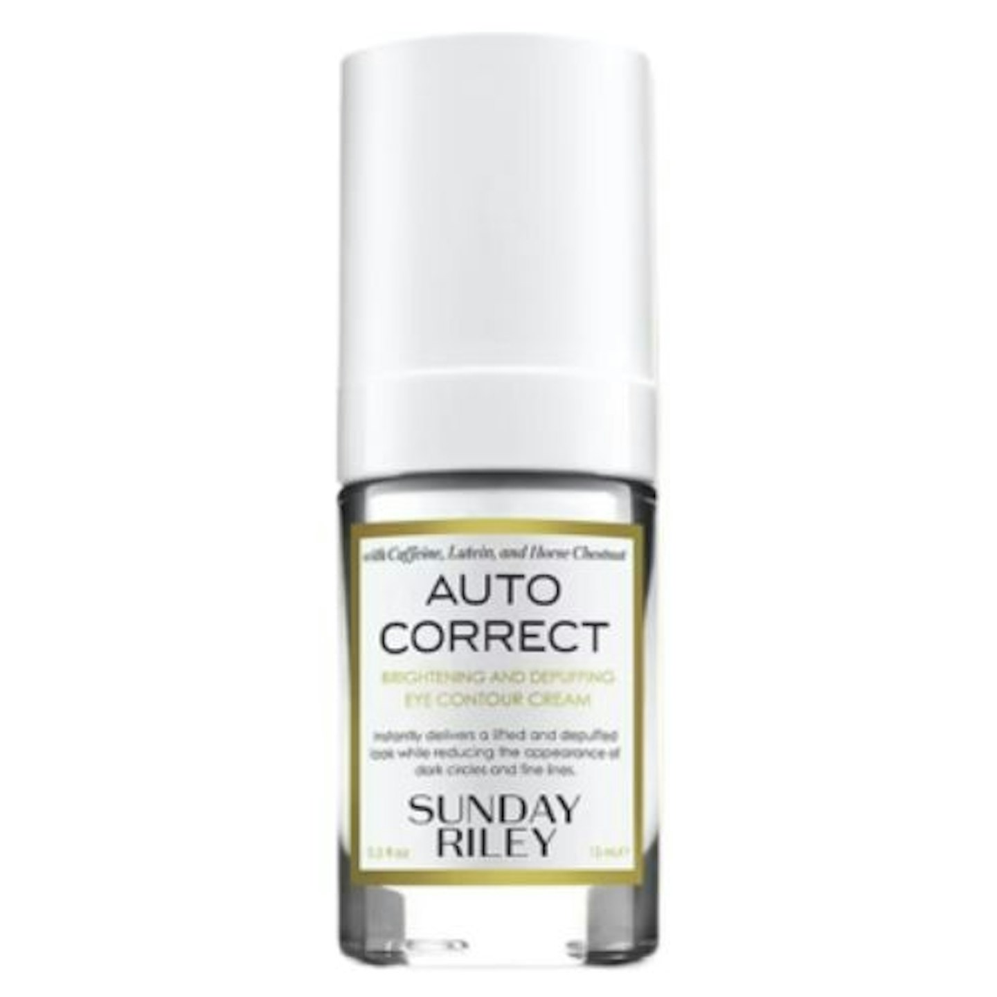 Sunday Riley Auto Correct Brightening And Depuffing Eye Contour Cream