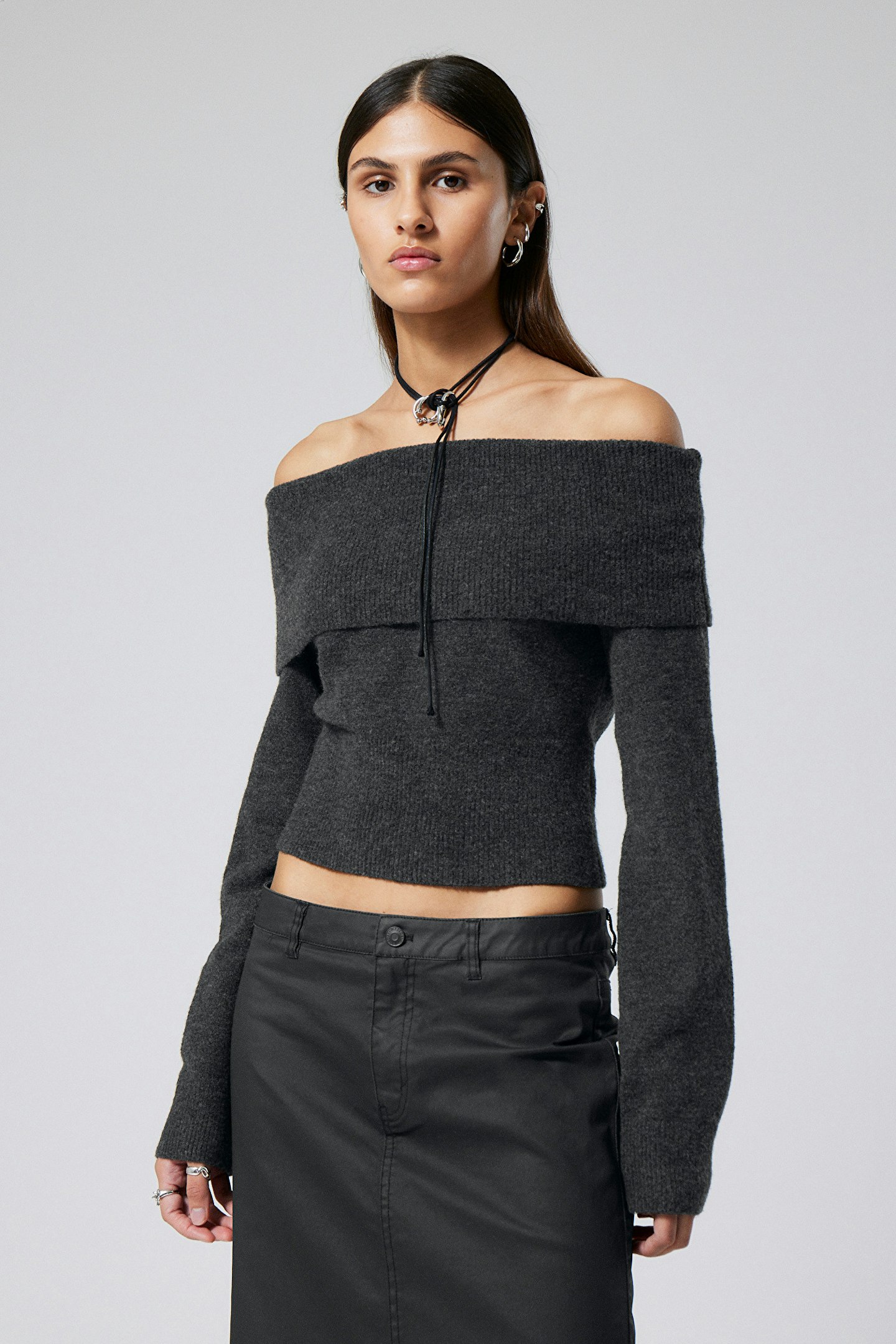 Weekday, Lolo Off-The-Shoulder Sweater