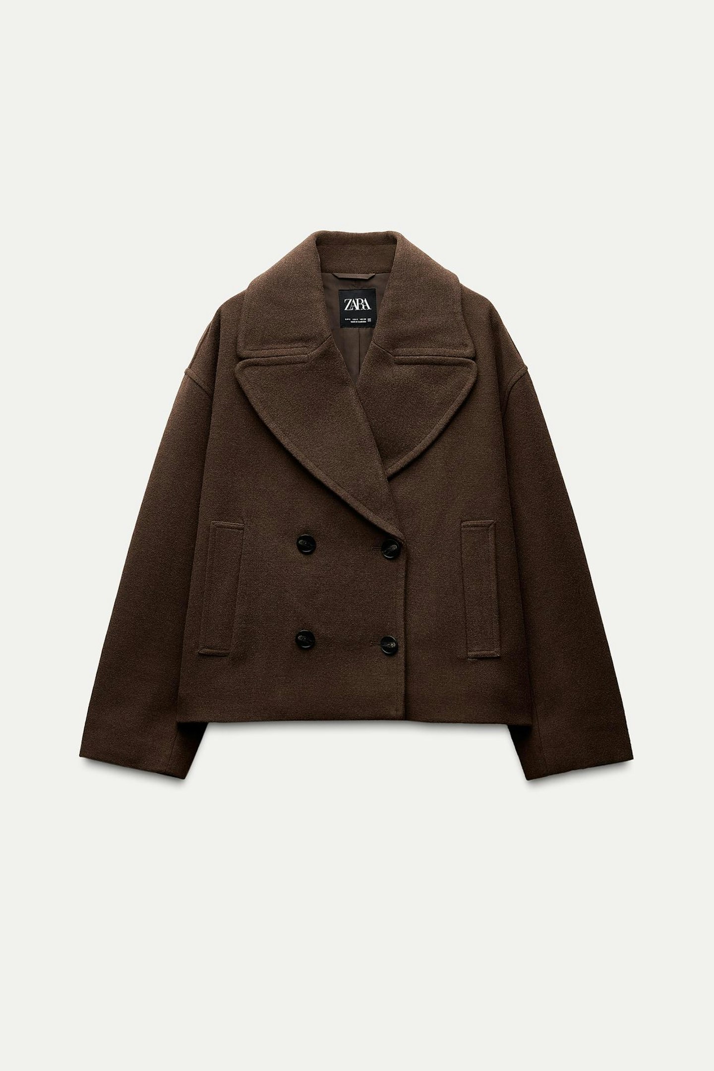 Short Double Breasted Coat