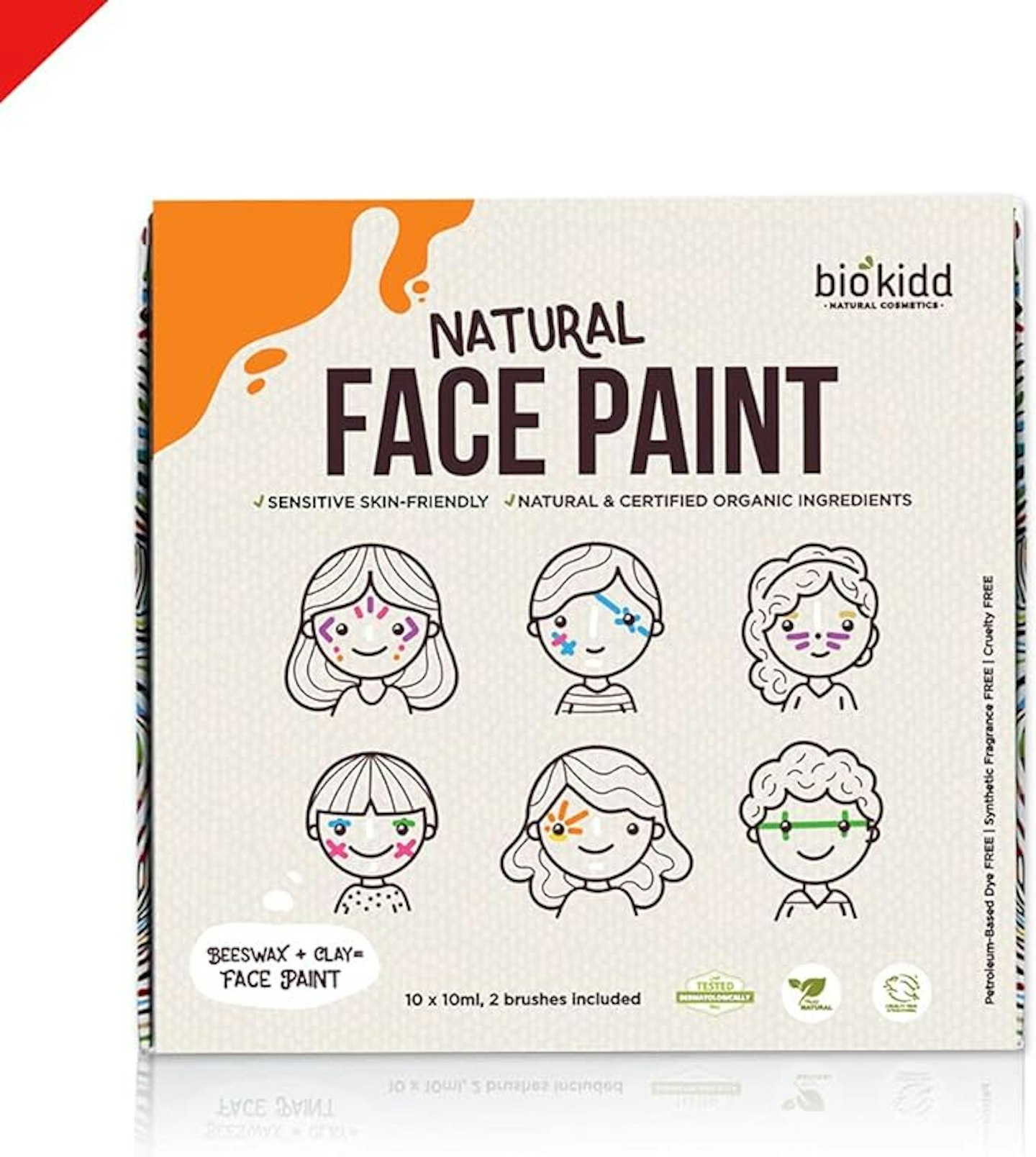BioKidd Natural Face Body Paint