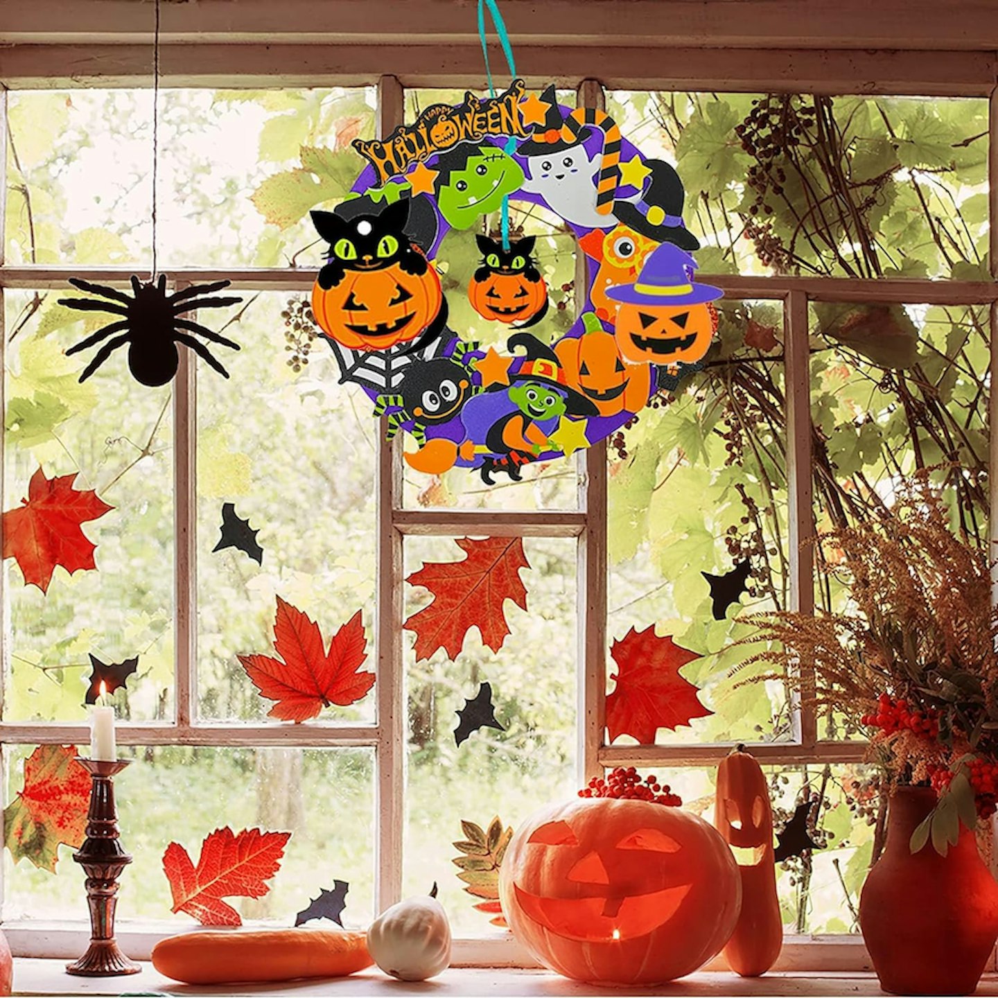 DIY Halloween Wreath