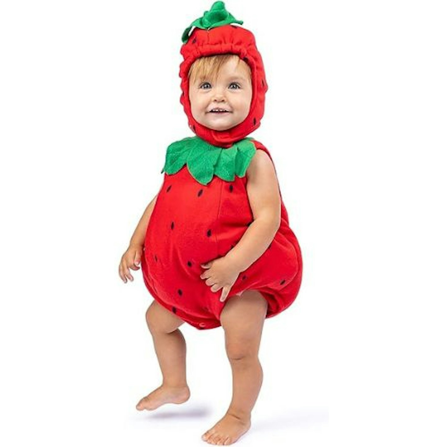The Best Baby Halloween Costumes: Dress Up America Baby Strawberry Costume 