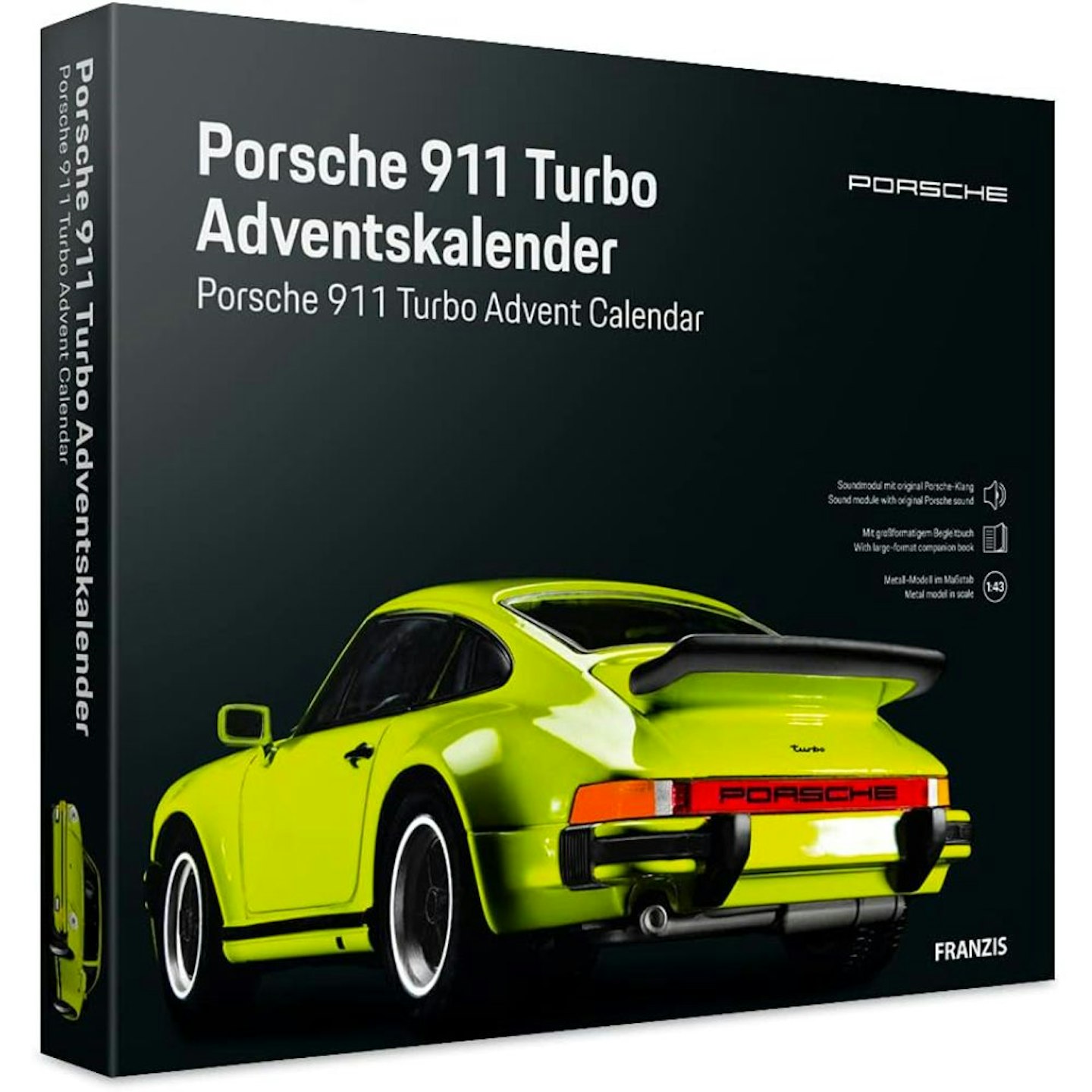 Franzis 55109 Porsche 911 Turbo Advent Calendar