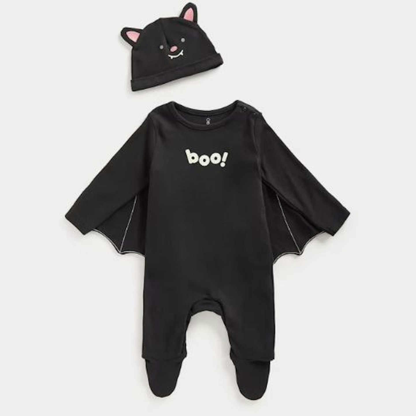 The Best Baby Halloween Costumes: Halloween Bat All-in-One and Hat Set