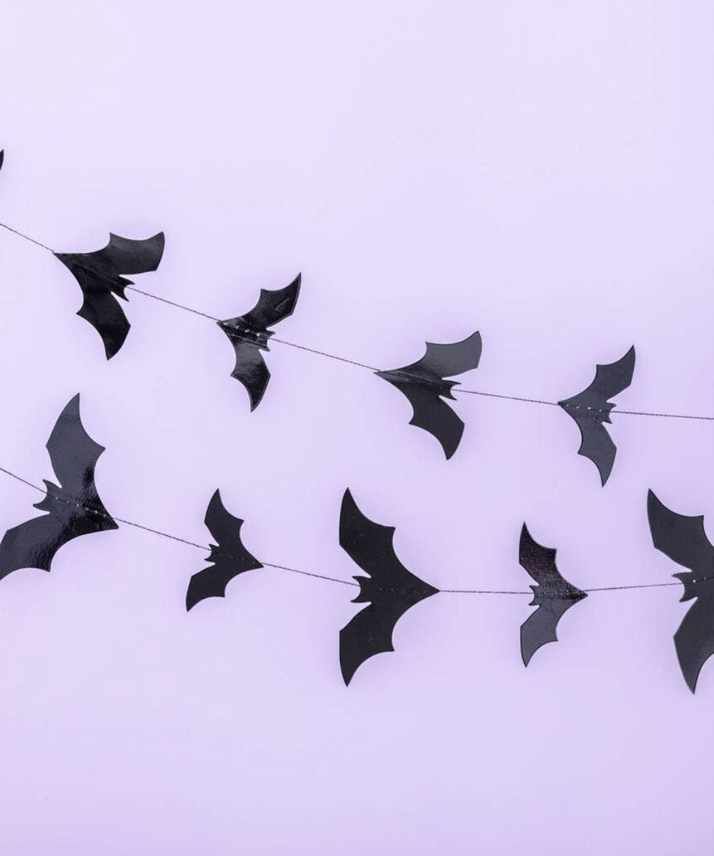 Halloween Black Bat Garland