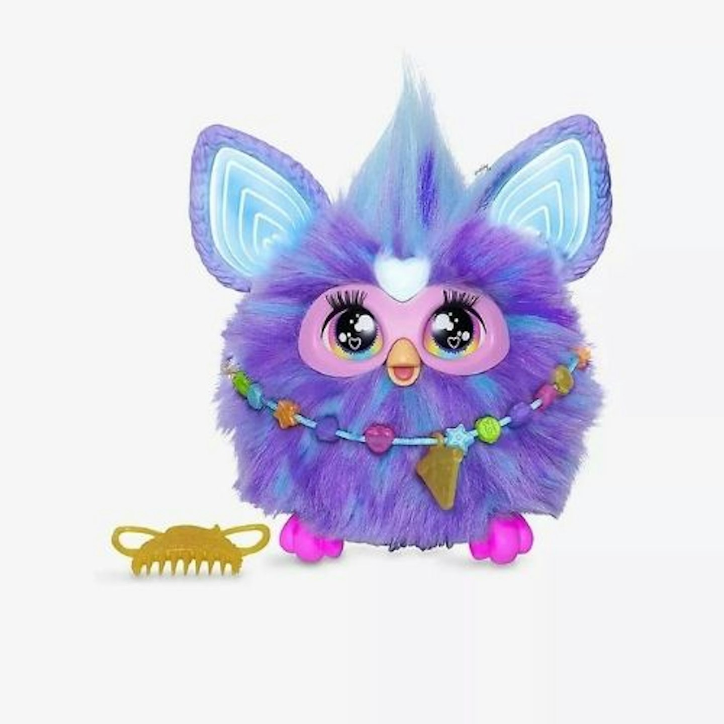 Top Christmas Toys: Purple Furby interactive soft toy 23cm