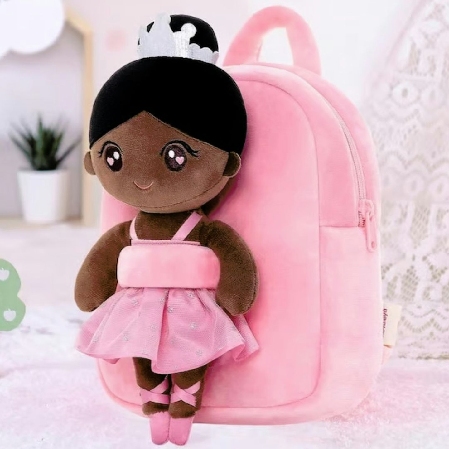 Best Diverse Toys: Rucksack Doll – Princess Ballerina