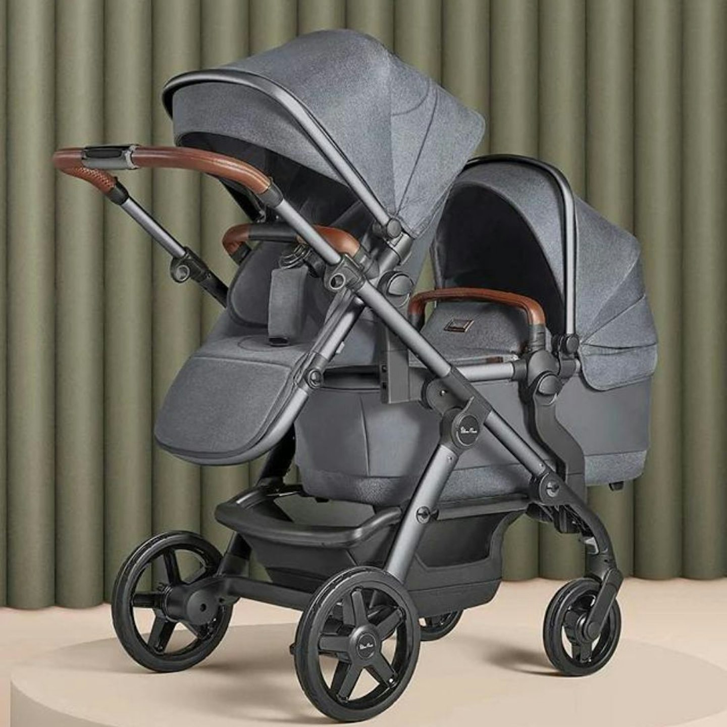 Best Double Prams: Silver Cross Wave 2023 Edition Pushchair
