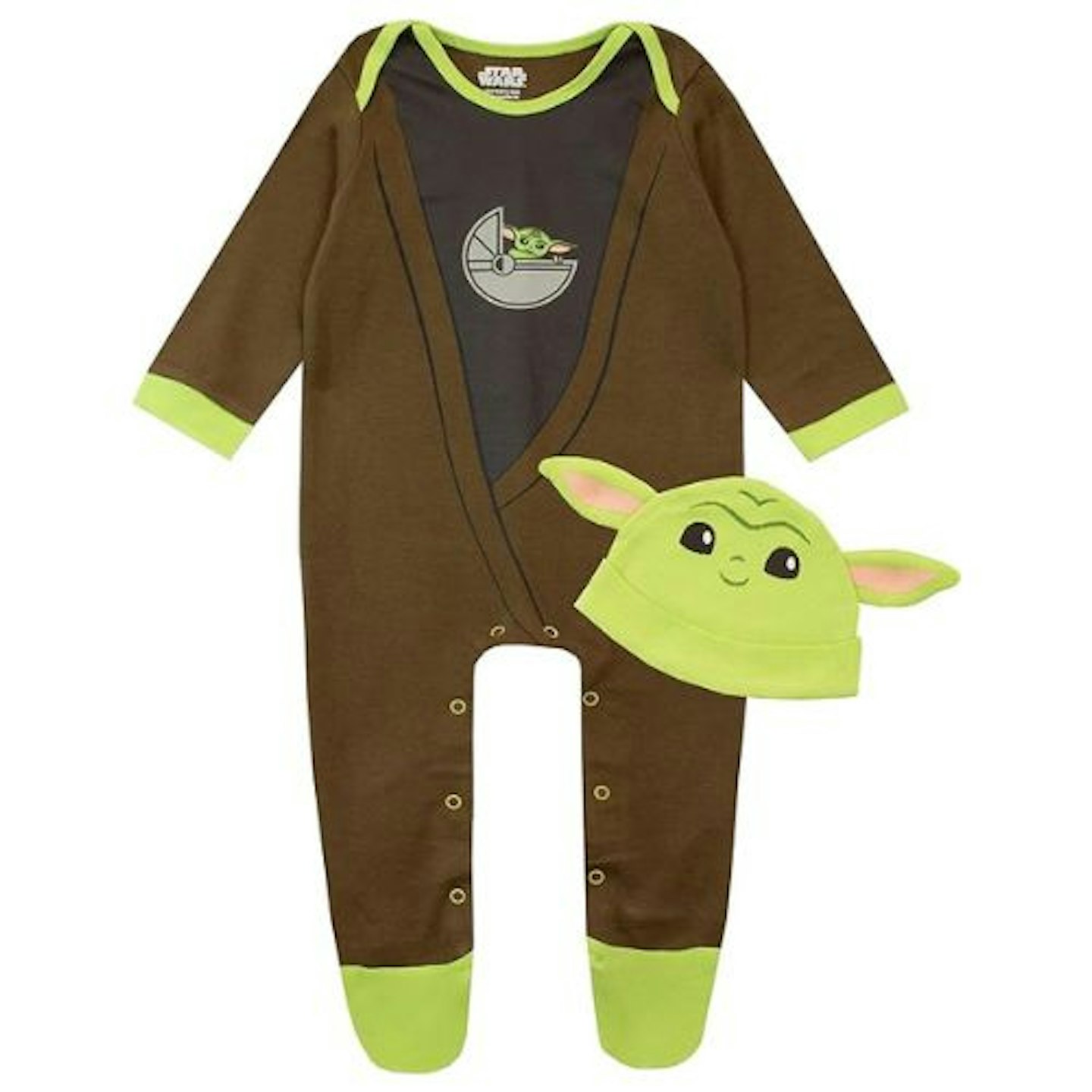 The Best Baby Halloween Costumes: Star Wars Baby Boys Sleepsuit and Hat Set 