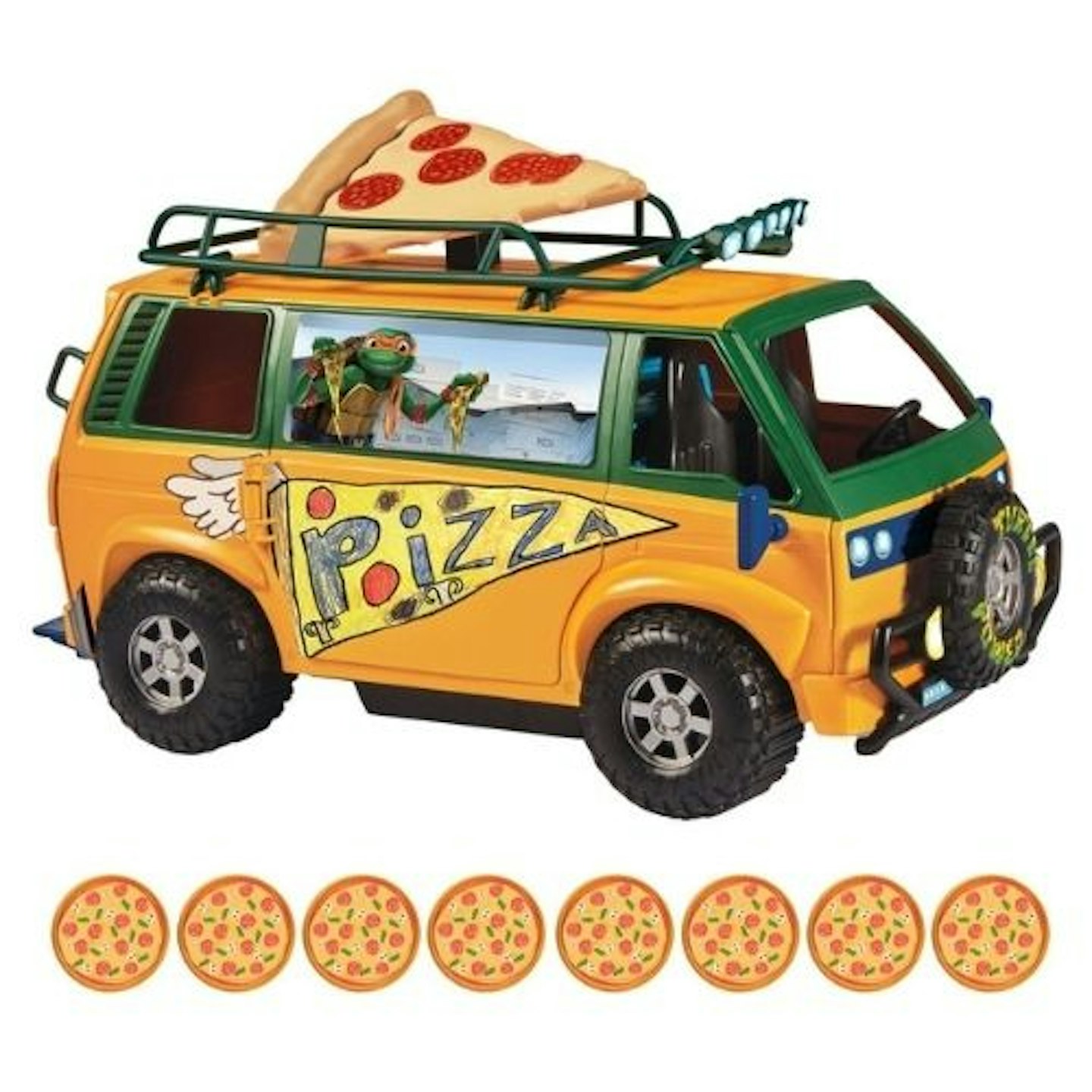 Top Christmas Toys: Teenage Mutant Ninja Turtles Mutant Mayhem - Pizza Fire Delivery Van Playset