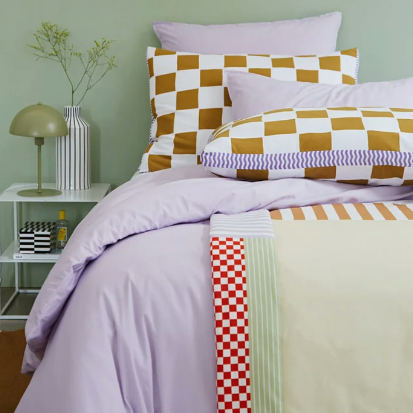 La Redoute Interieurs Jorda Patterned Cotton Patchwork Quilt
