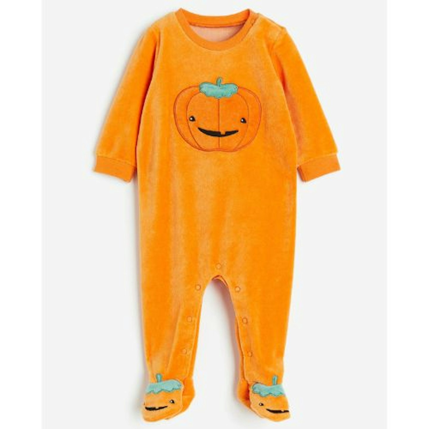 The Best Baby Halloween Costumes: Velour sleepsuit with full feet