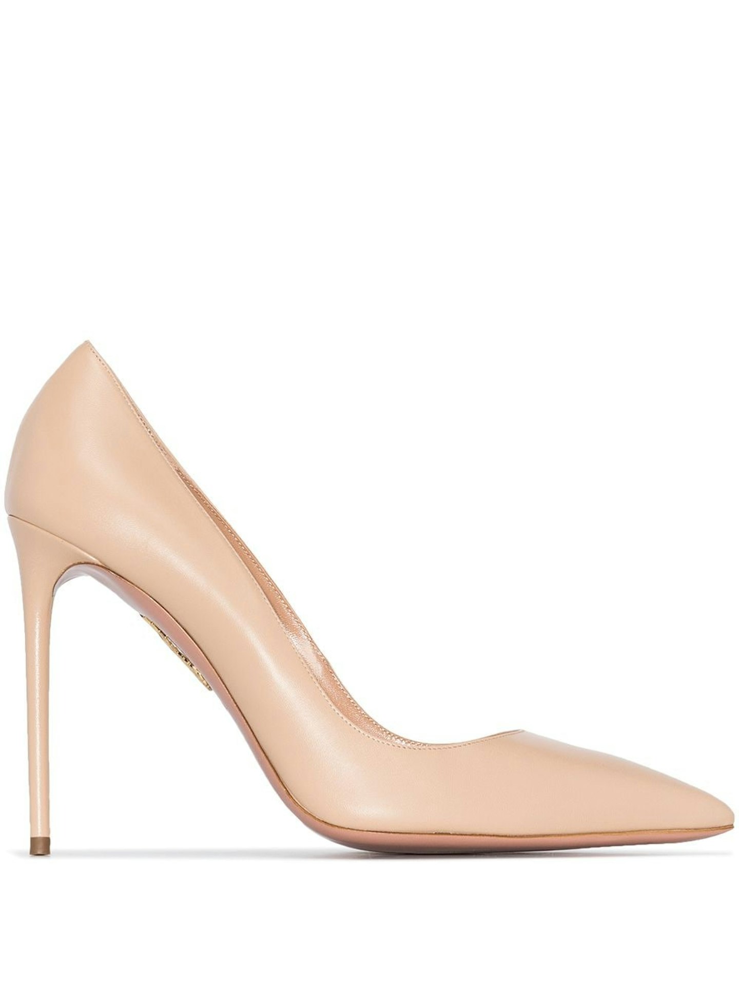 Aquazzura, Purist 105mm Leather Pumps