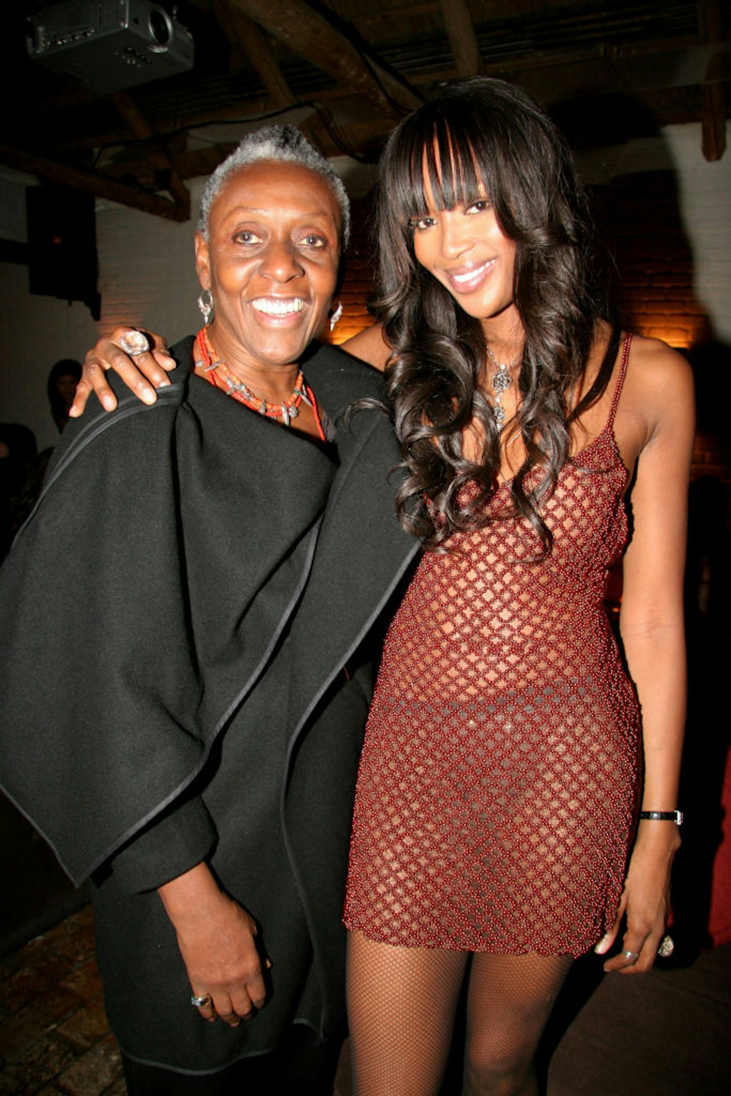 Bethann Hardison and Naomi Campbell