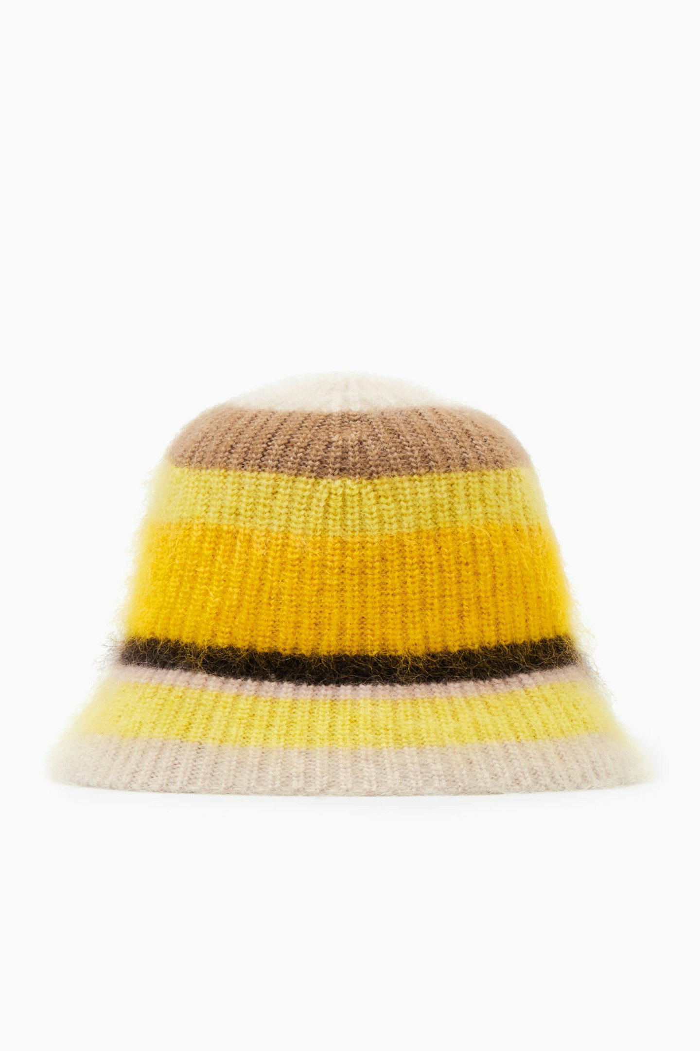 COS, Striped Mohair Bucket Hat