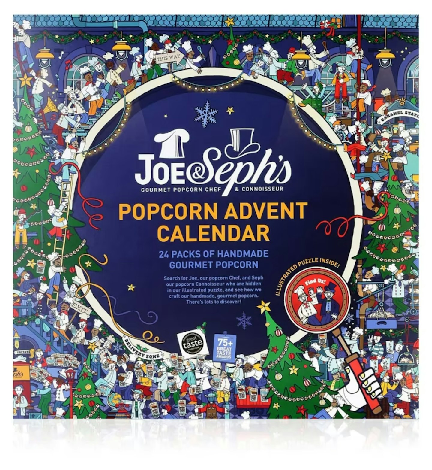 Joe & Seph’s Gourmet Popcorn Vegan Advent Calendar 166g