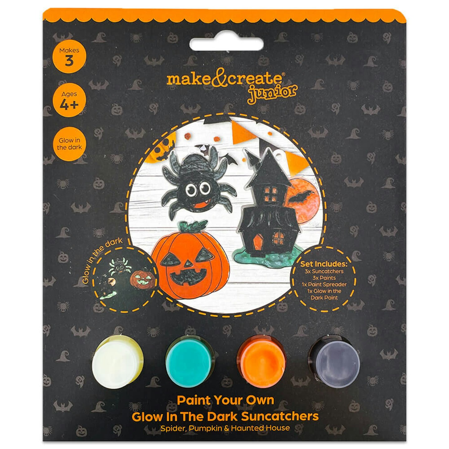 Paint Your Own Halloween Suncatchers