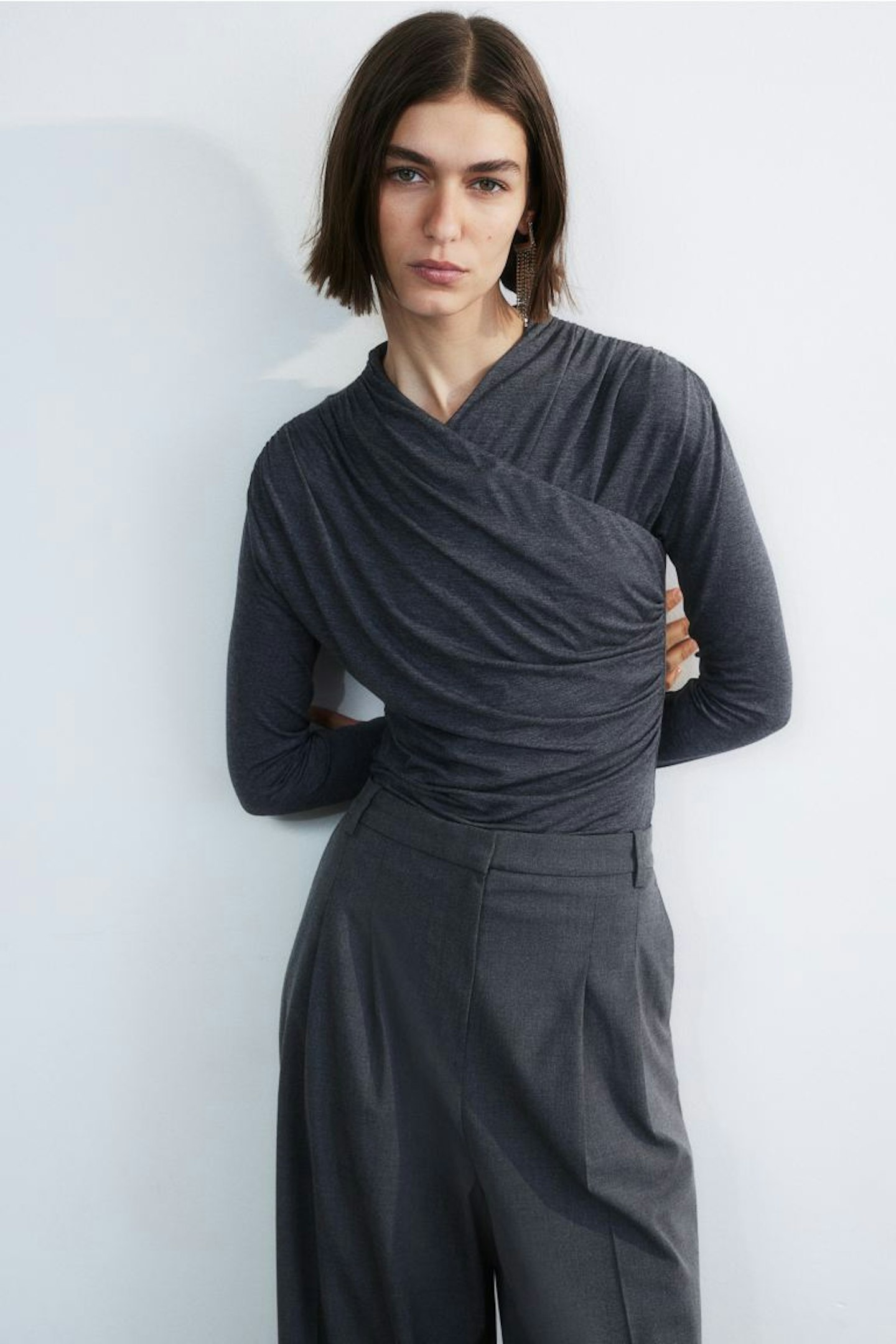 H&M, Jersey Wrap Top