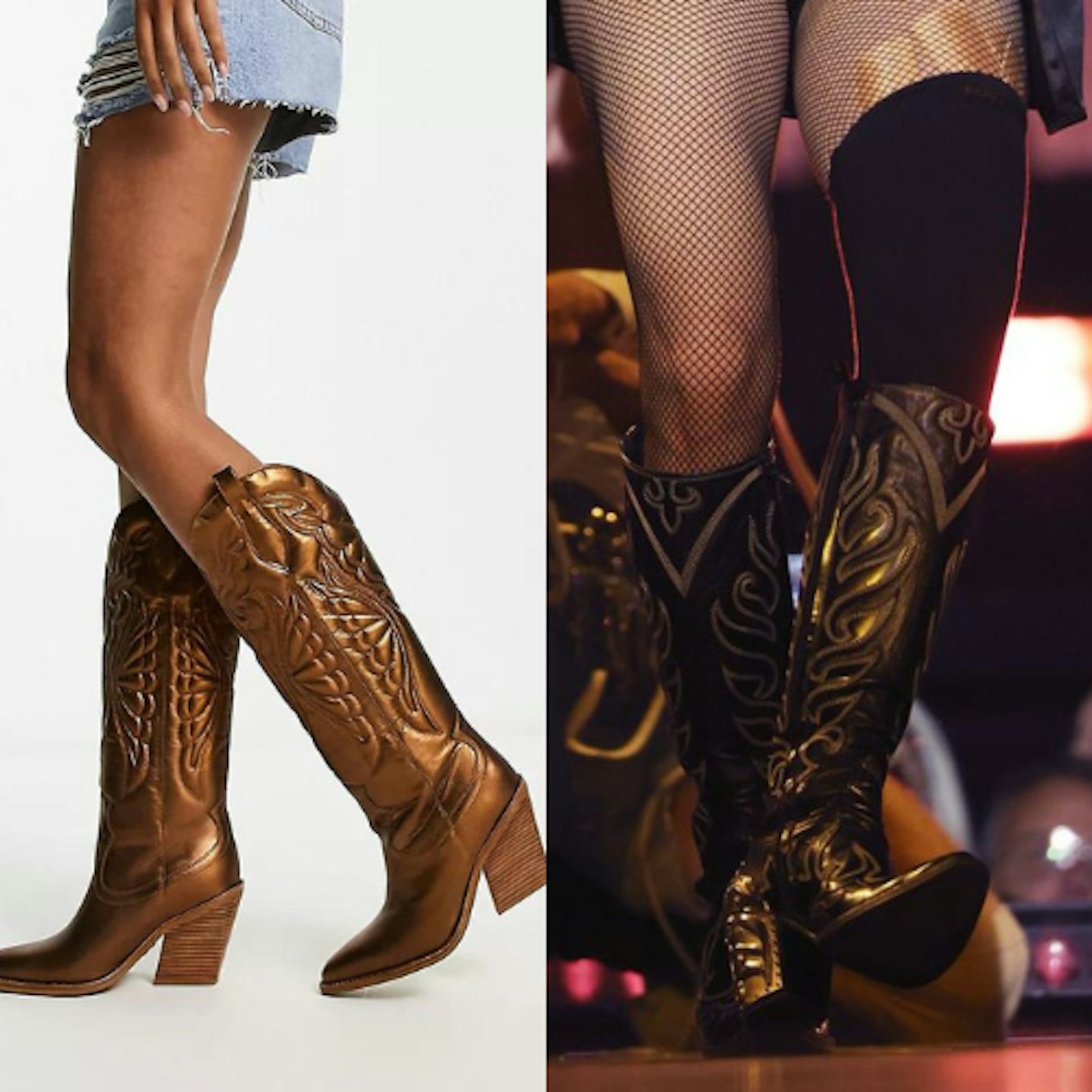 ASOS Bronze Boots, Madonna