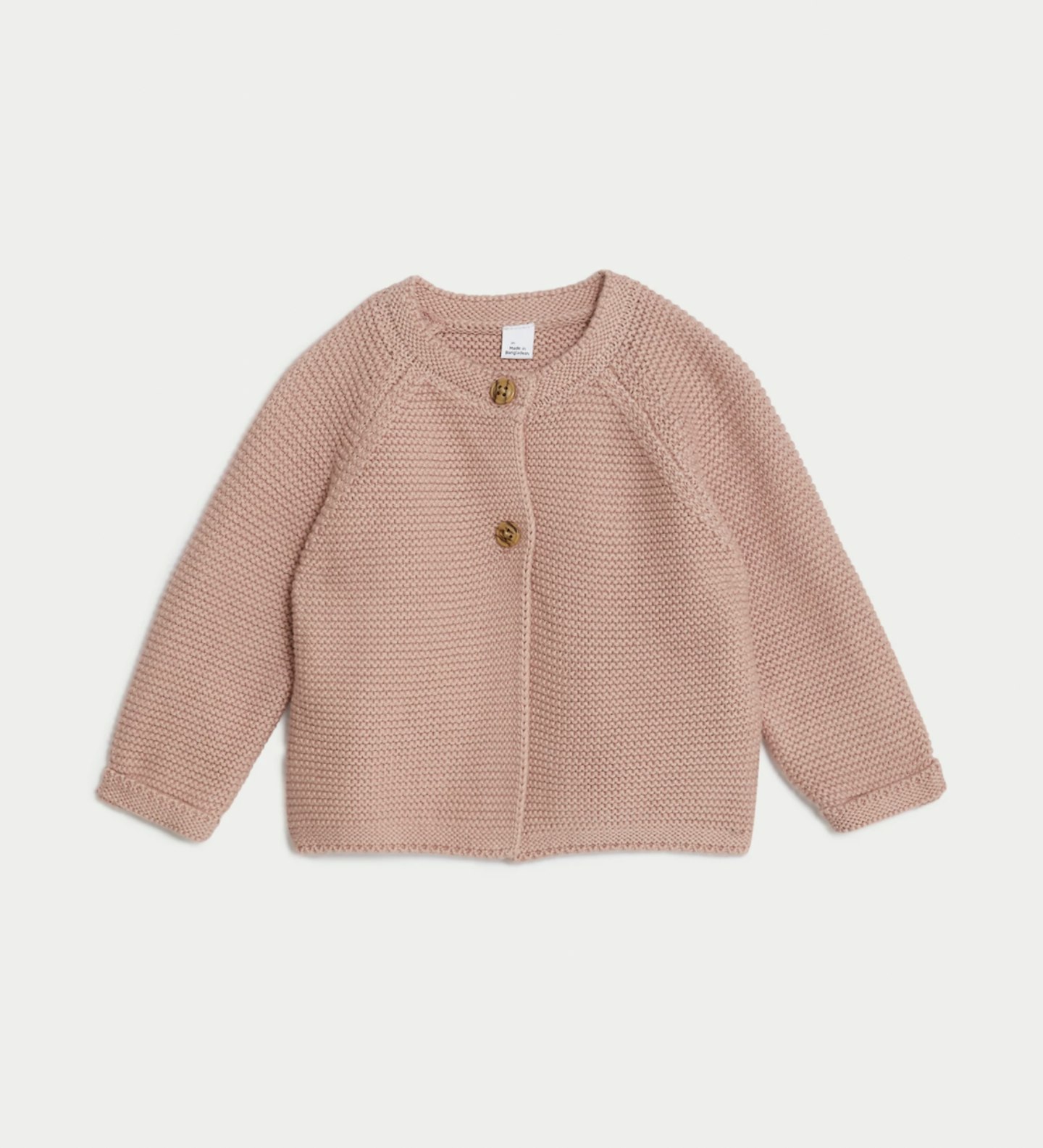 M&S Pure Cotton Baby Cardigan