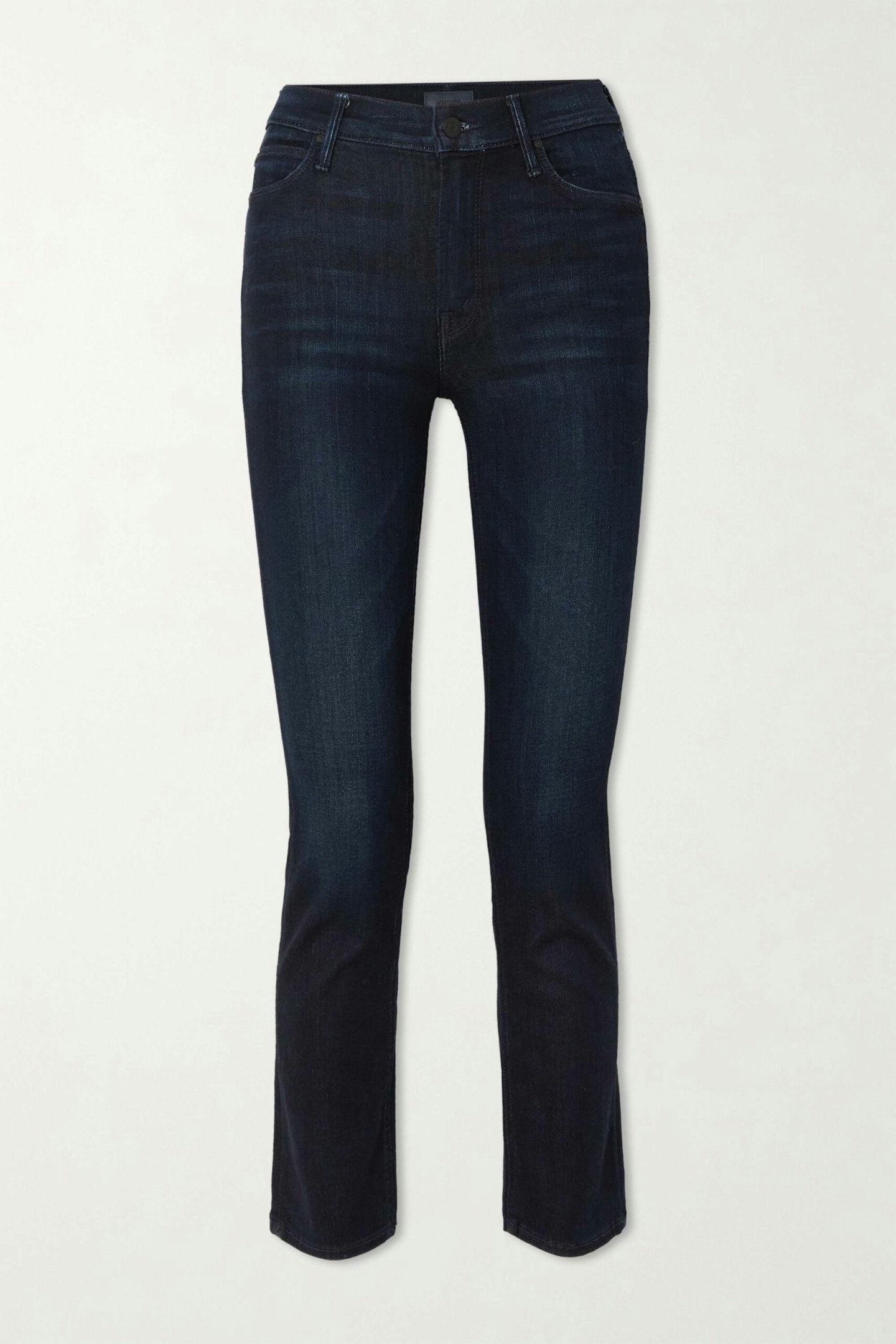 Mother, The Dazzler Mid-Rise Straight-Leg Jeans