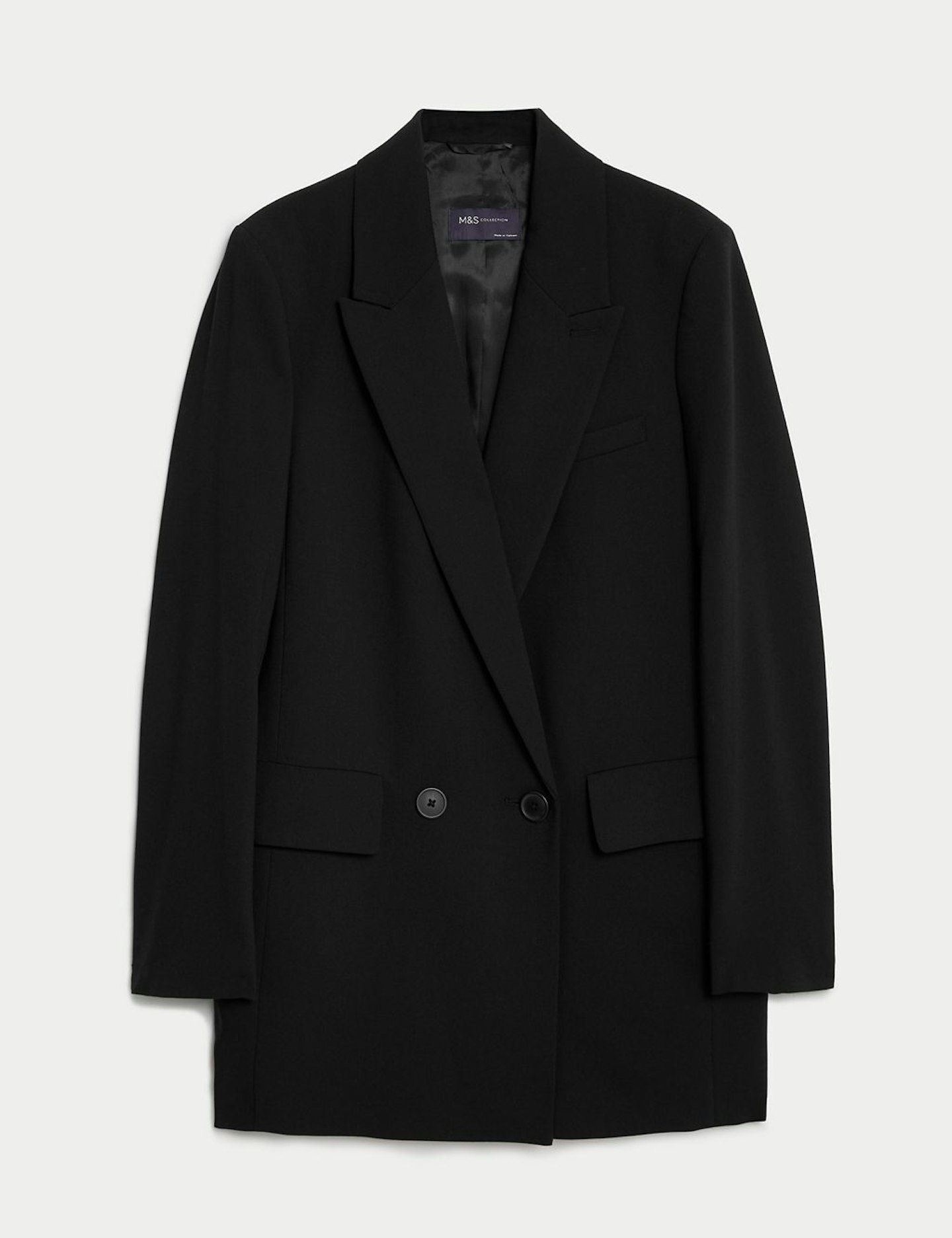 M&S, Relaxed Double-Breasted Blazer