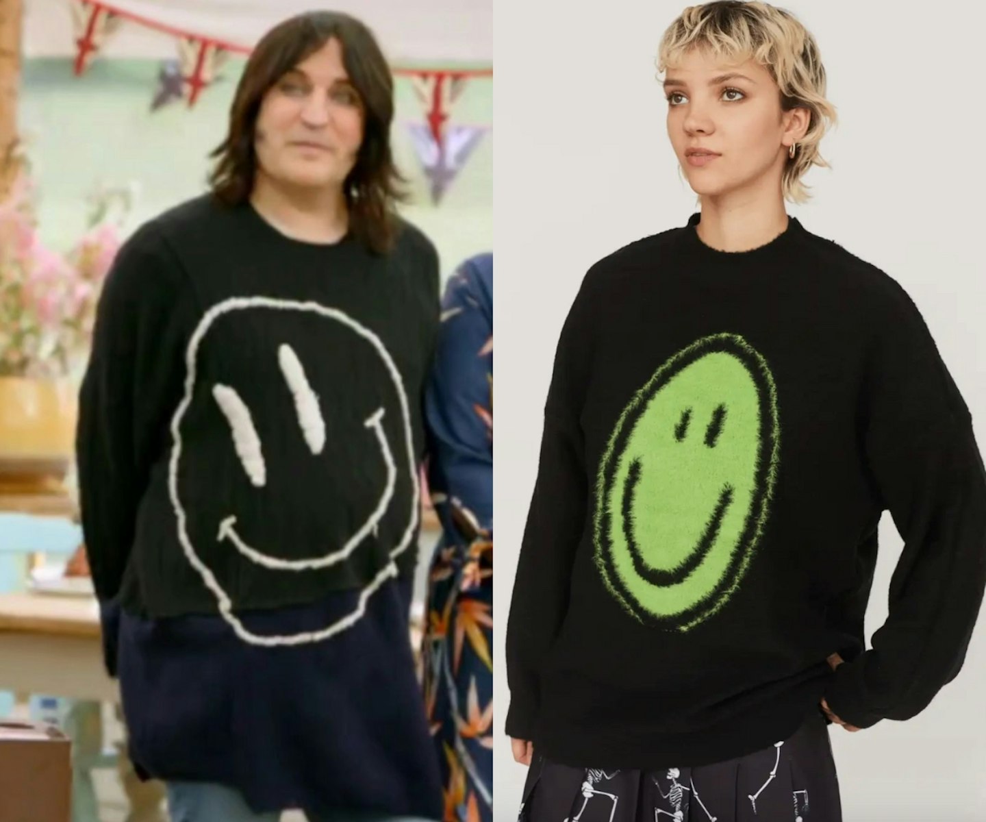 Episode 4 Dupe: Noel's Smiley Face Jumper