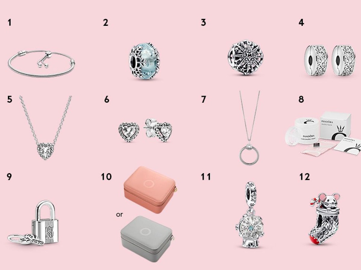 Pandora Jewellery Advent Calendar On Sale For Black Friday