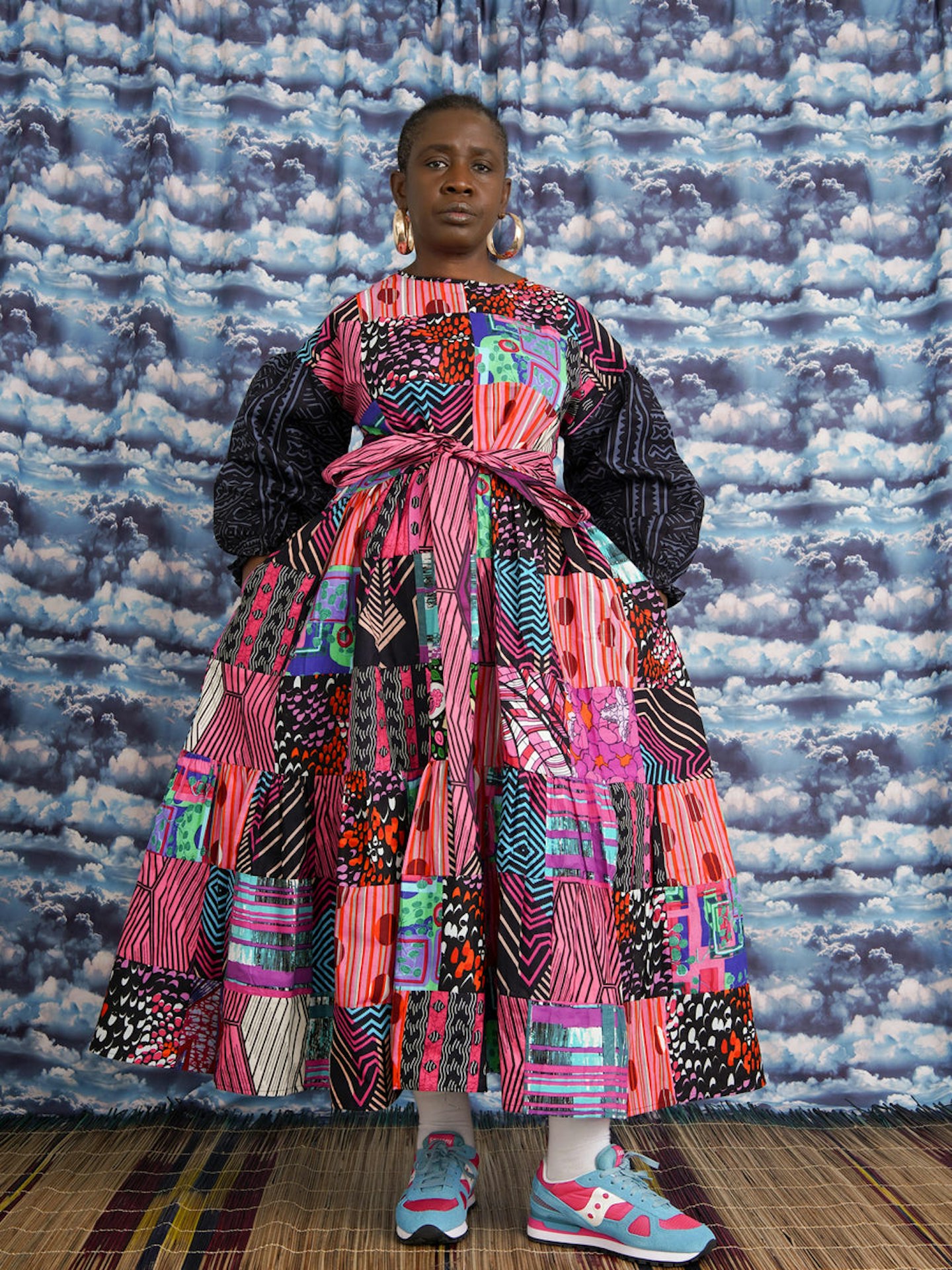 Kemi Telford, Stephanie Patchwork Mega Dress