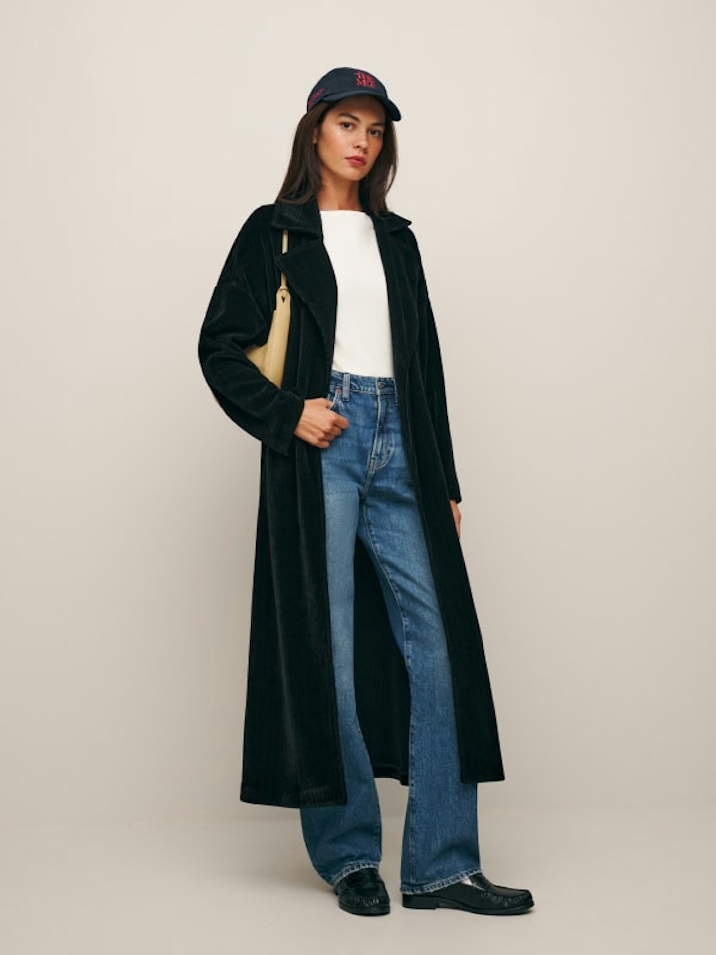 Reformation, Walden Oversized Wrap Coat