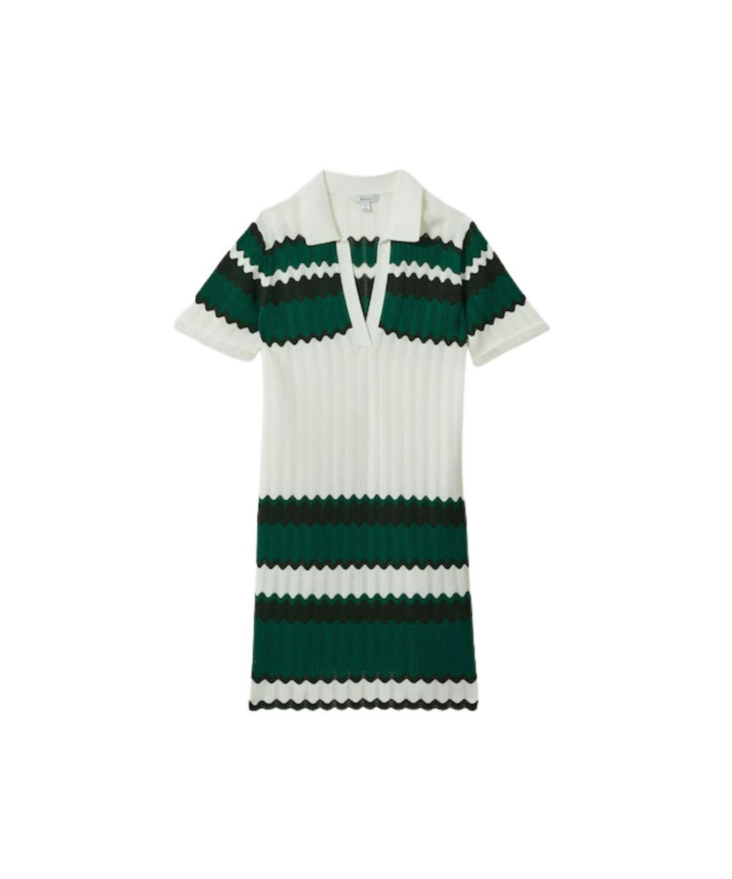 Reiss Malory Knitted Tunic Dress