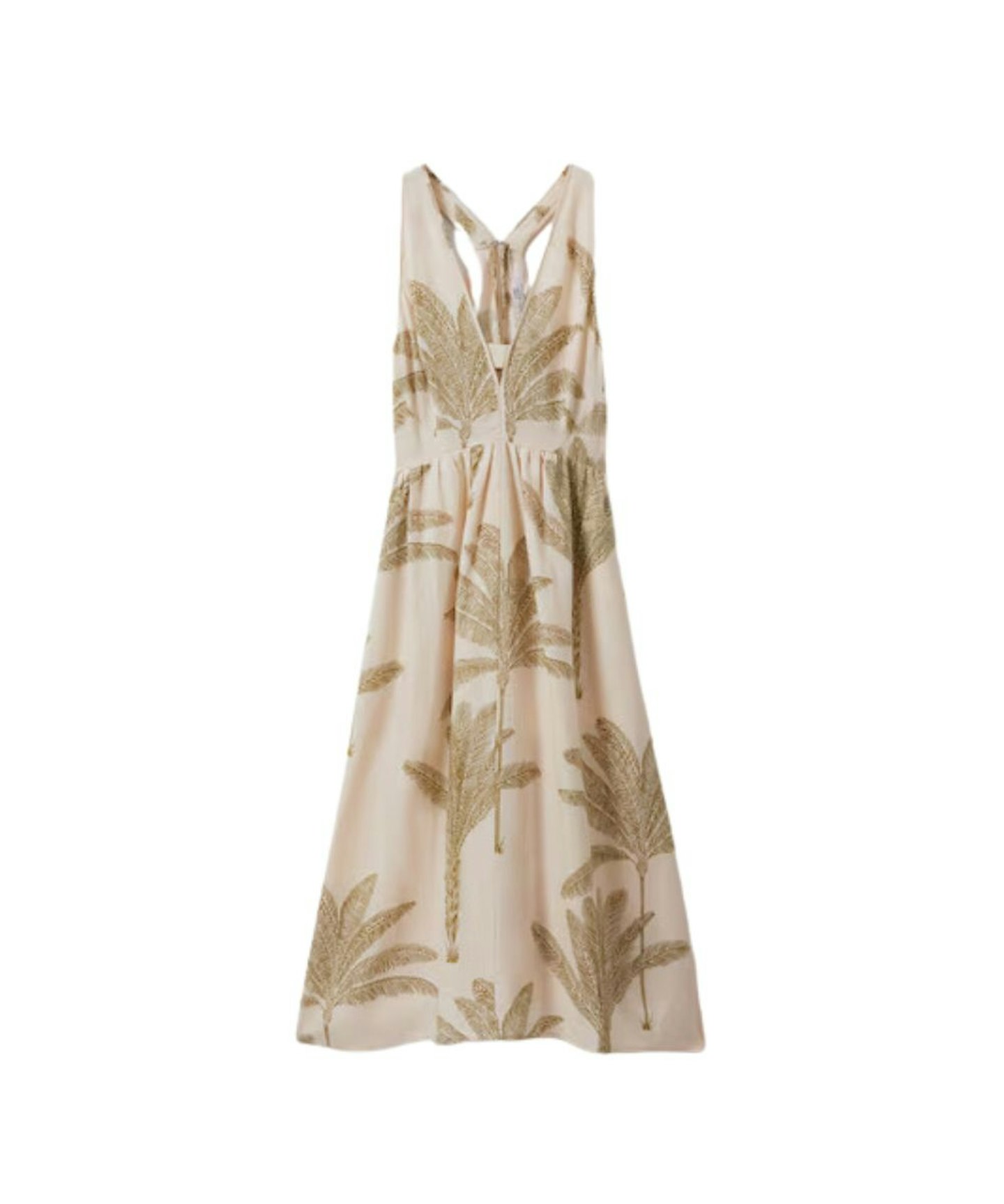 Reiss Anna Linen Midi Dress