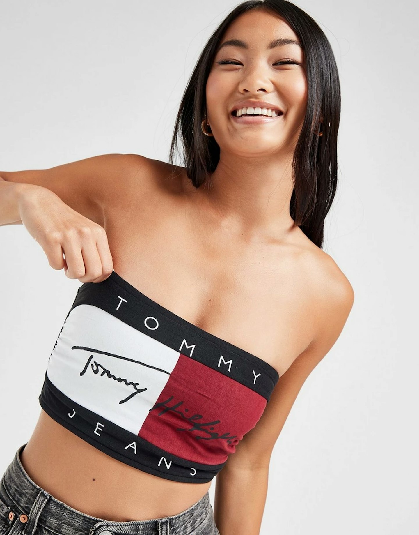Tommy Jeans Heritage Bandeau Top