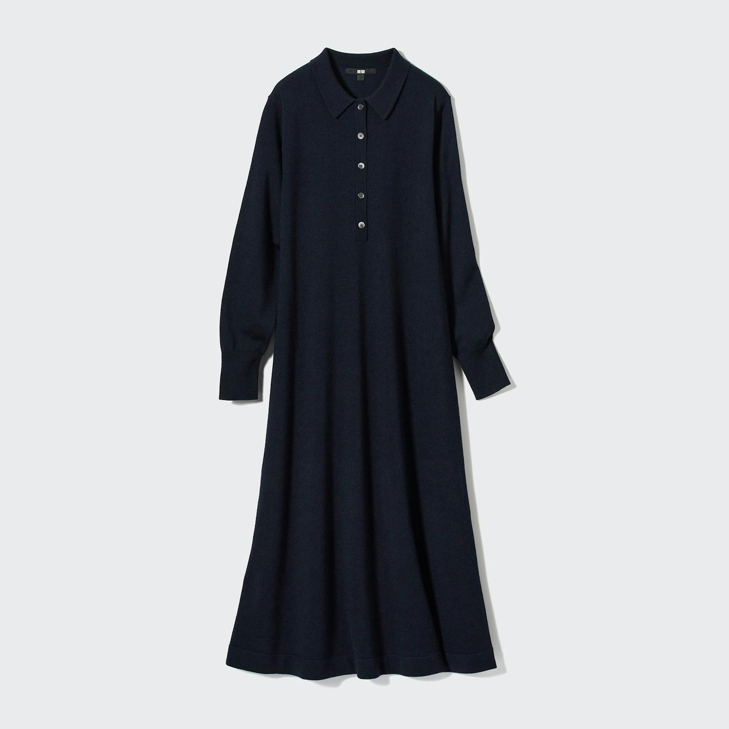 Uniqlo, Merino-Blend Polo Neck Long-Sleeved