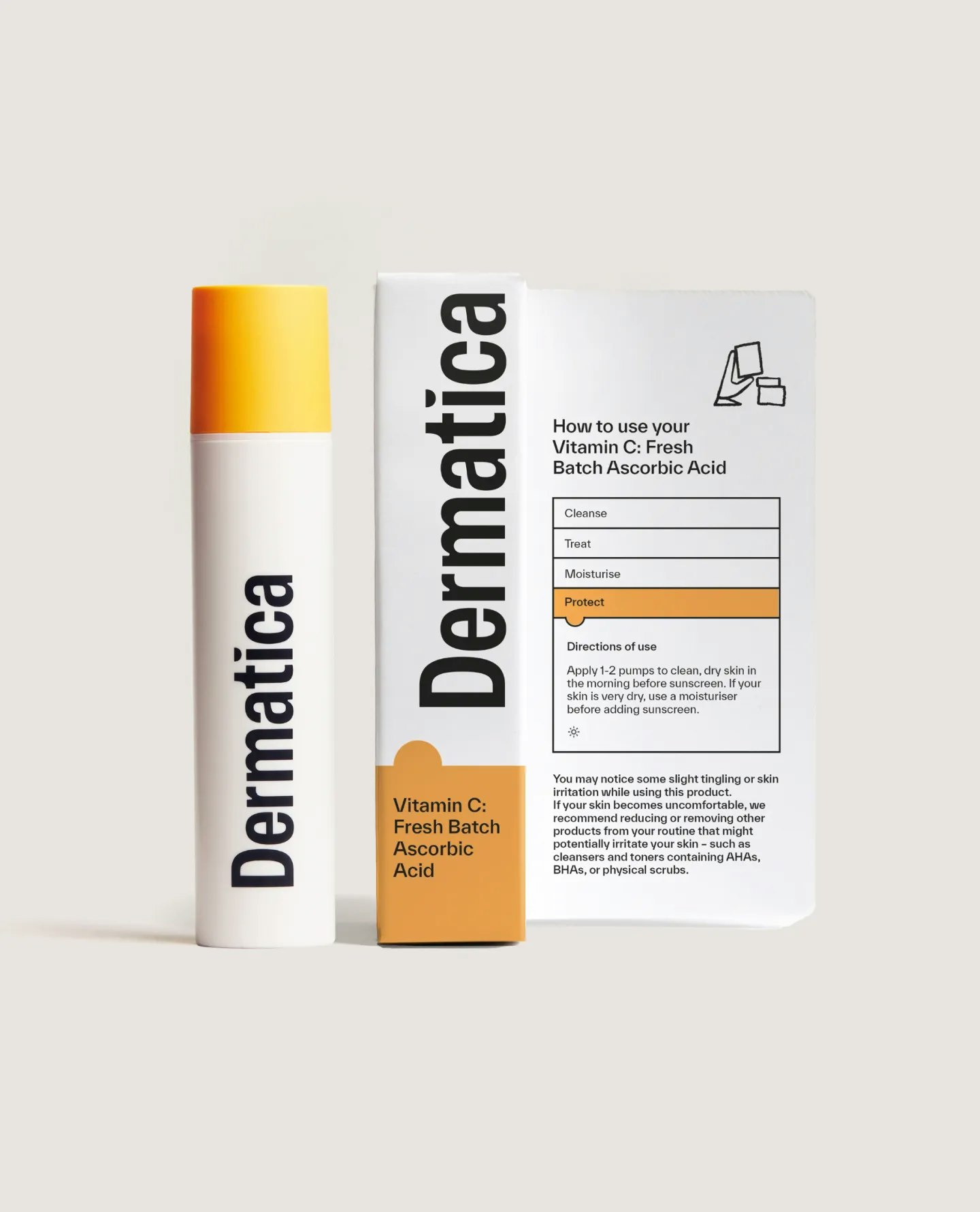 Dermatica Vitamin C 15%: Fresh Batch Ascorbic Acid