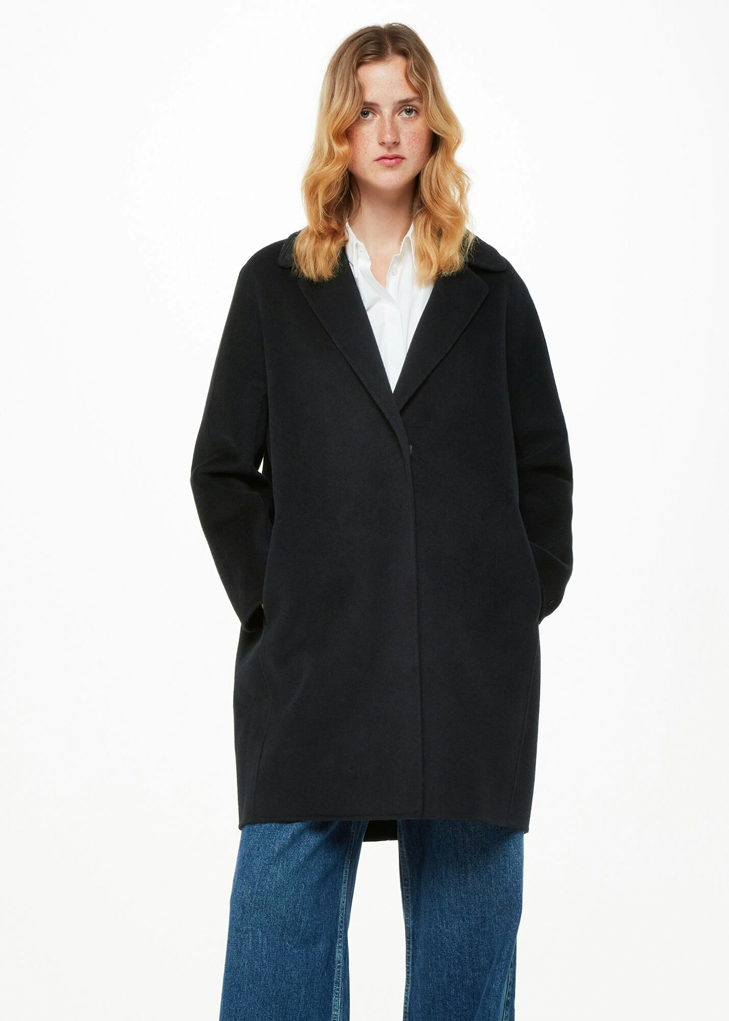 Whistles, Julia Wool Double-Faced Coat