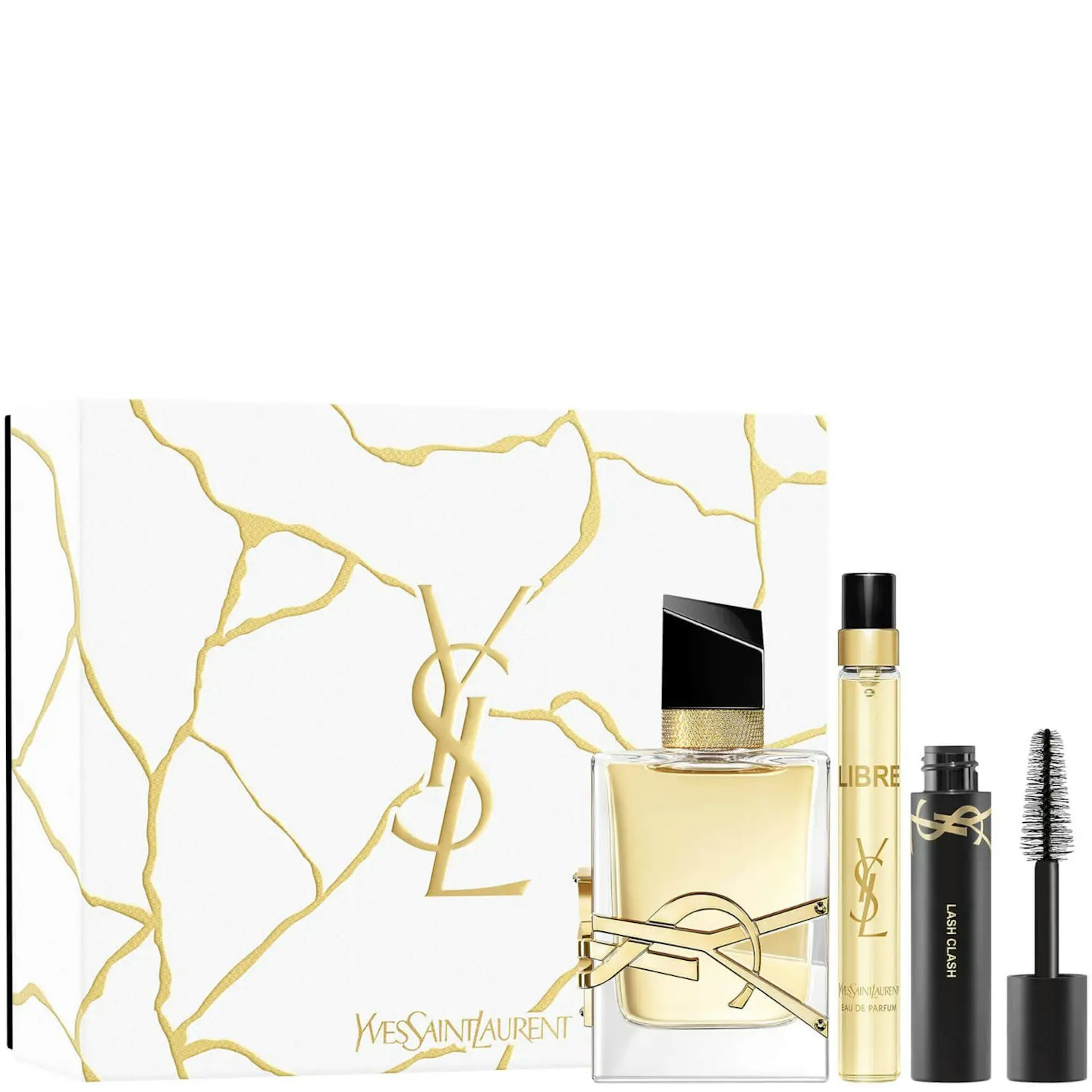 Yves Saint Laurent Libre Eau de Parfum 50ml, Trial Size and Mini Lash Clash Gift Set 