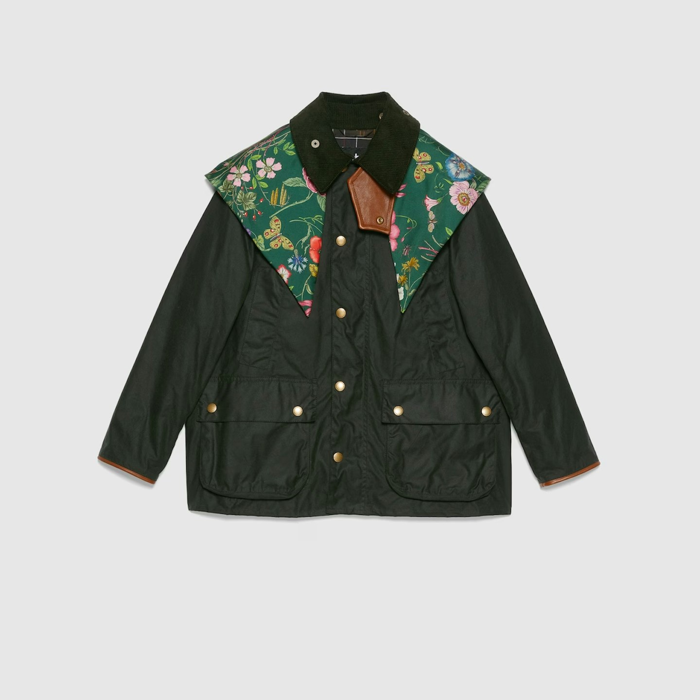 gucci barbour wax jacket 
